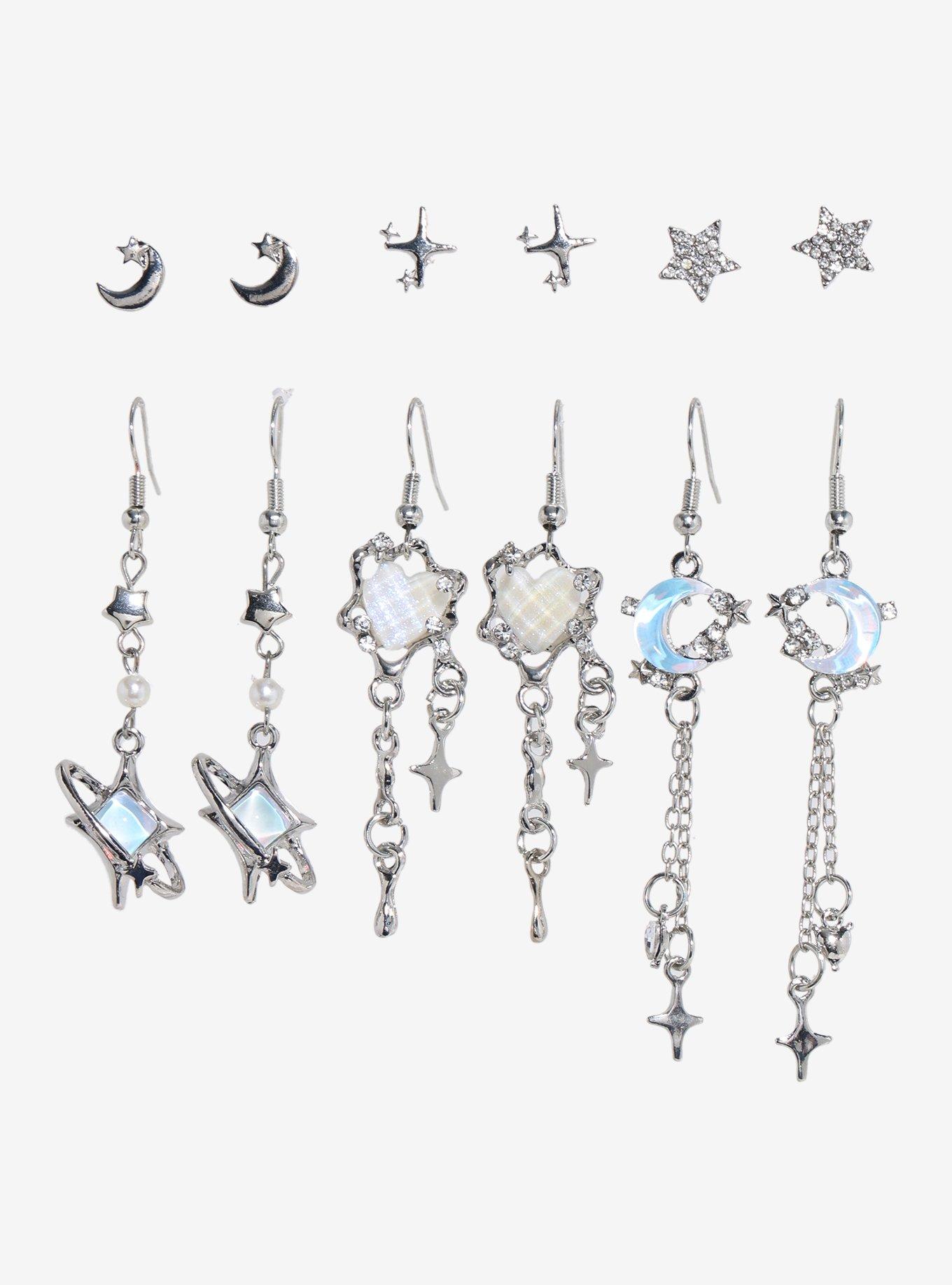 Cosmic Aura Celestial Earring Set, , hi-res