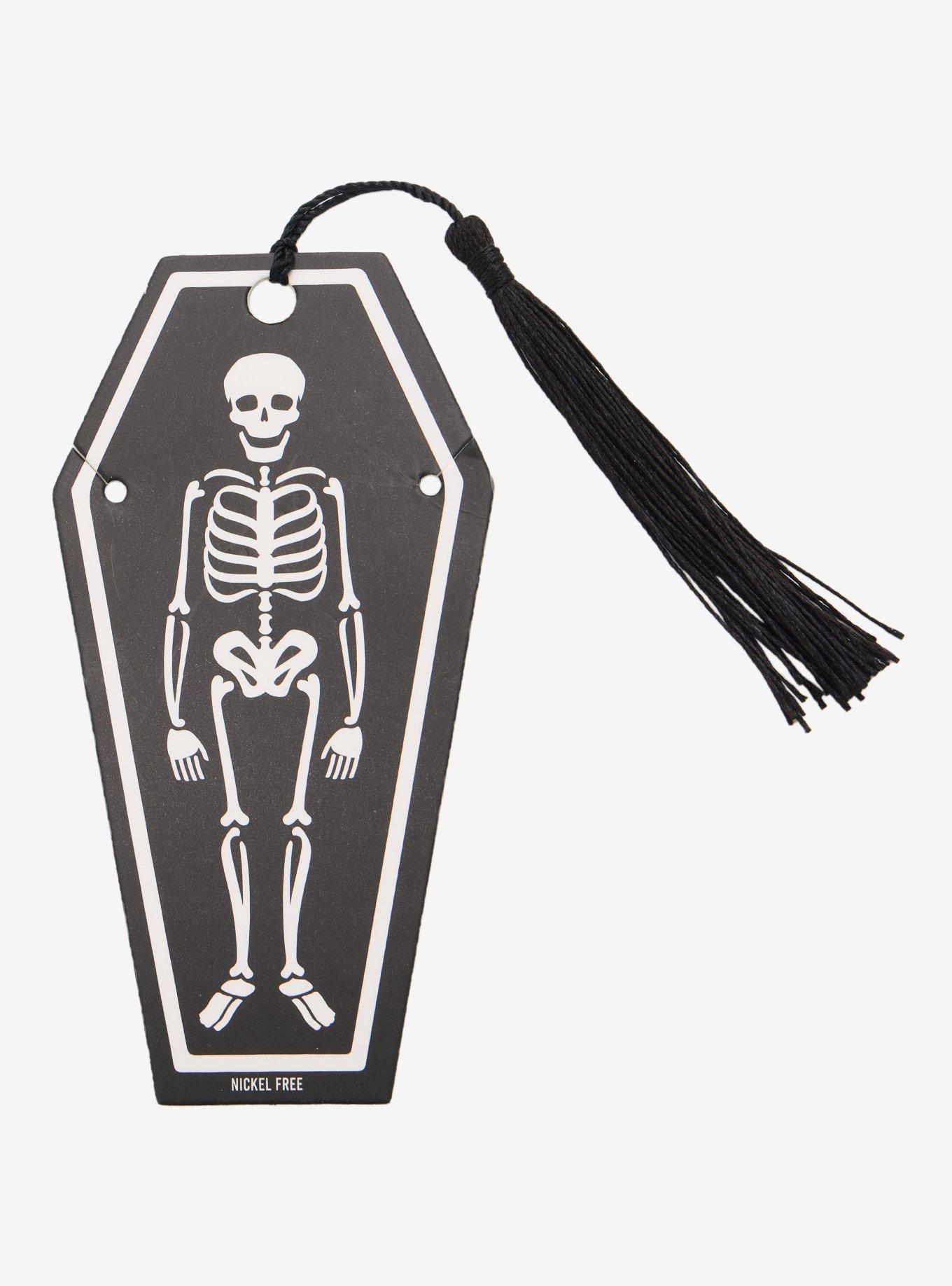 Skeleton Dagger Bookmark & Necklace Set, , alternate