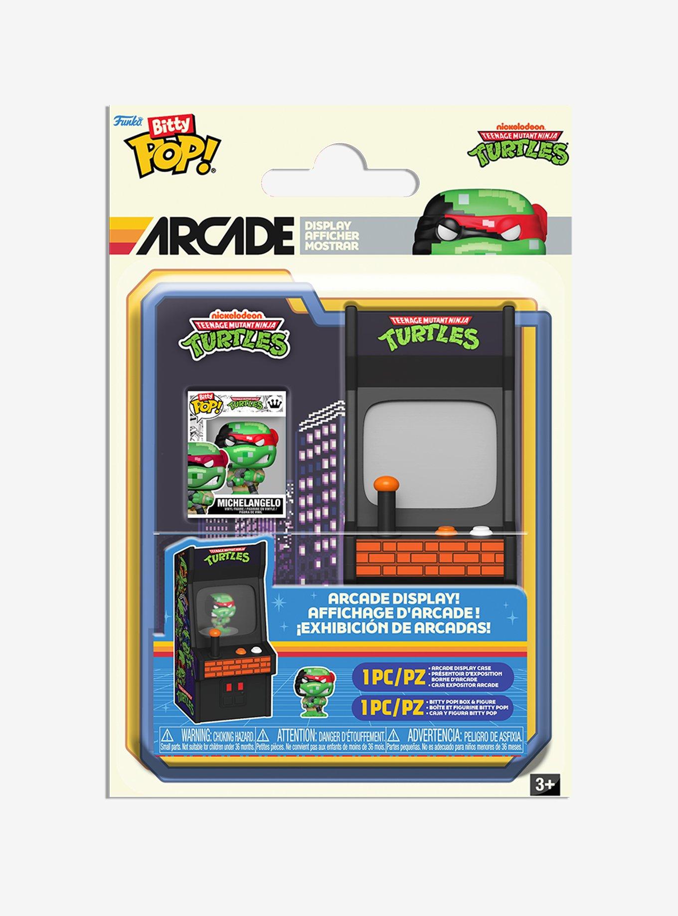 Funko Bitty Pop! Arcade Teenage Mutant Ninja Turtles Michelangelo Vinyl Figure, , hi-res