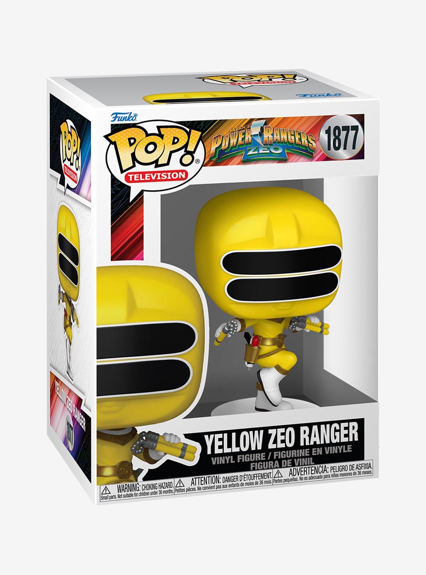 Funko Pop! Television Power Rangers Zeo Yellow Zeo Ranger Vinyl Figure, , hi-res