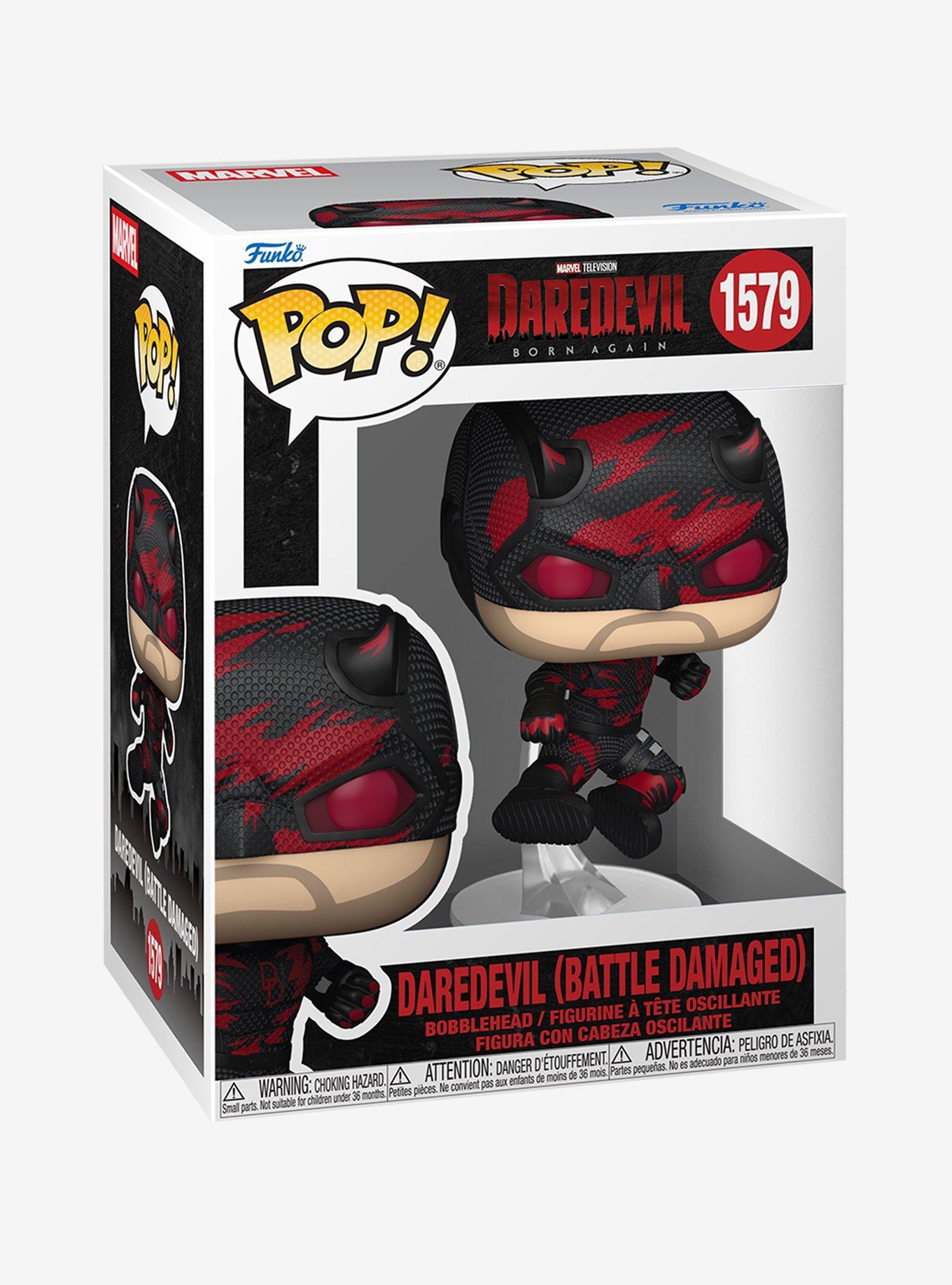 Funko Pop! Marvel Daredevil: Born Again Daredevil (Battle Damaged) Vinyl Bobblehead, , hi-res