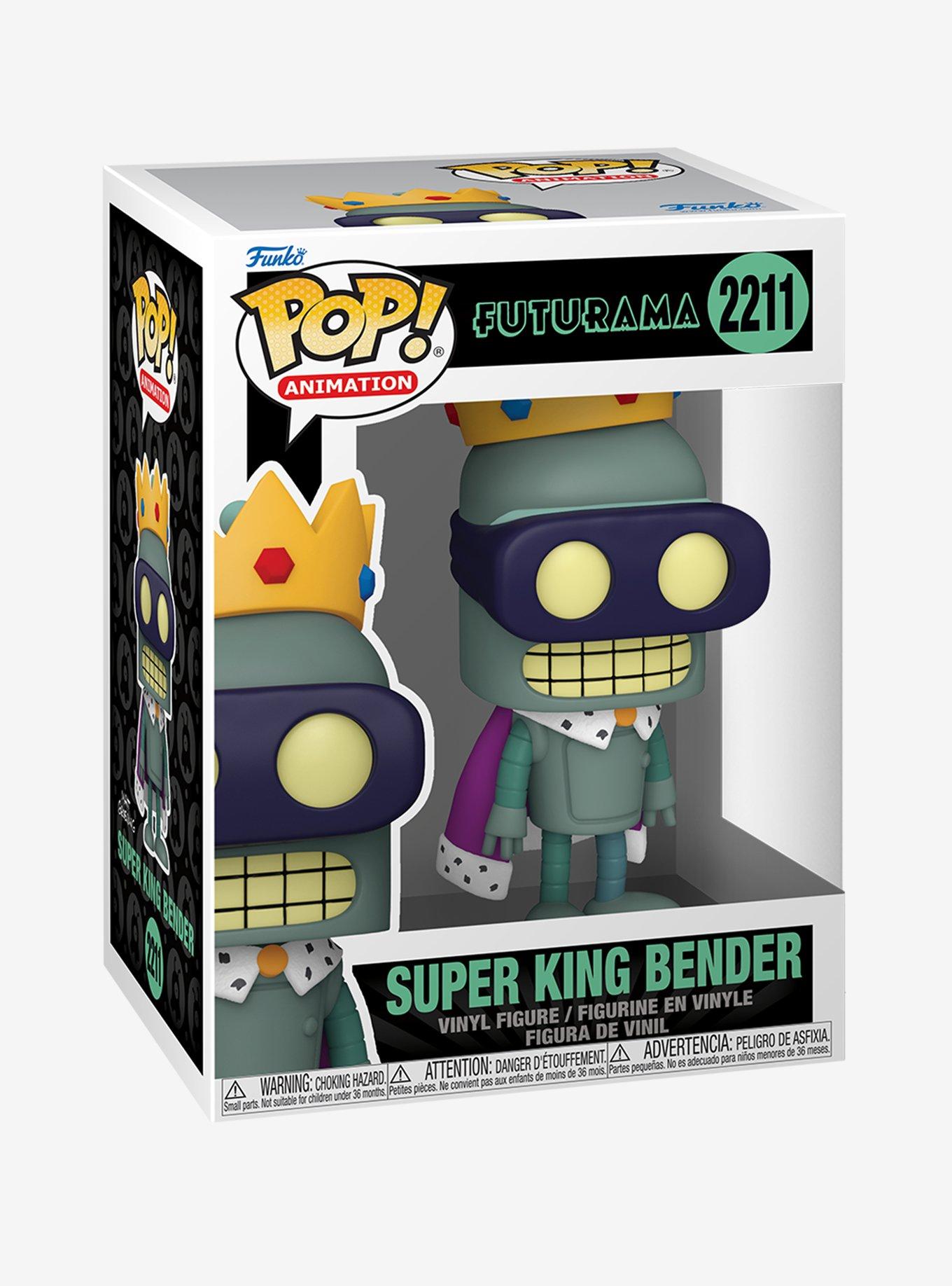 Funko Pop! Animation Futurama Super King Bender Vinyl Figure, , hi-res
