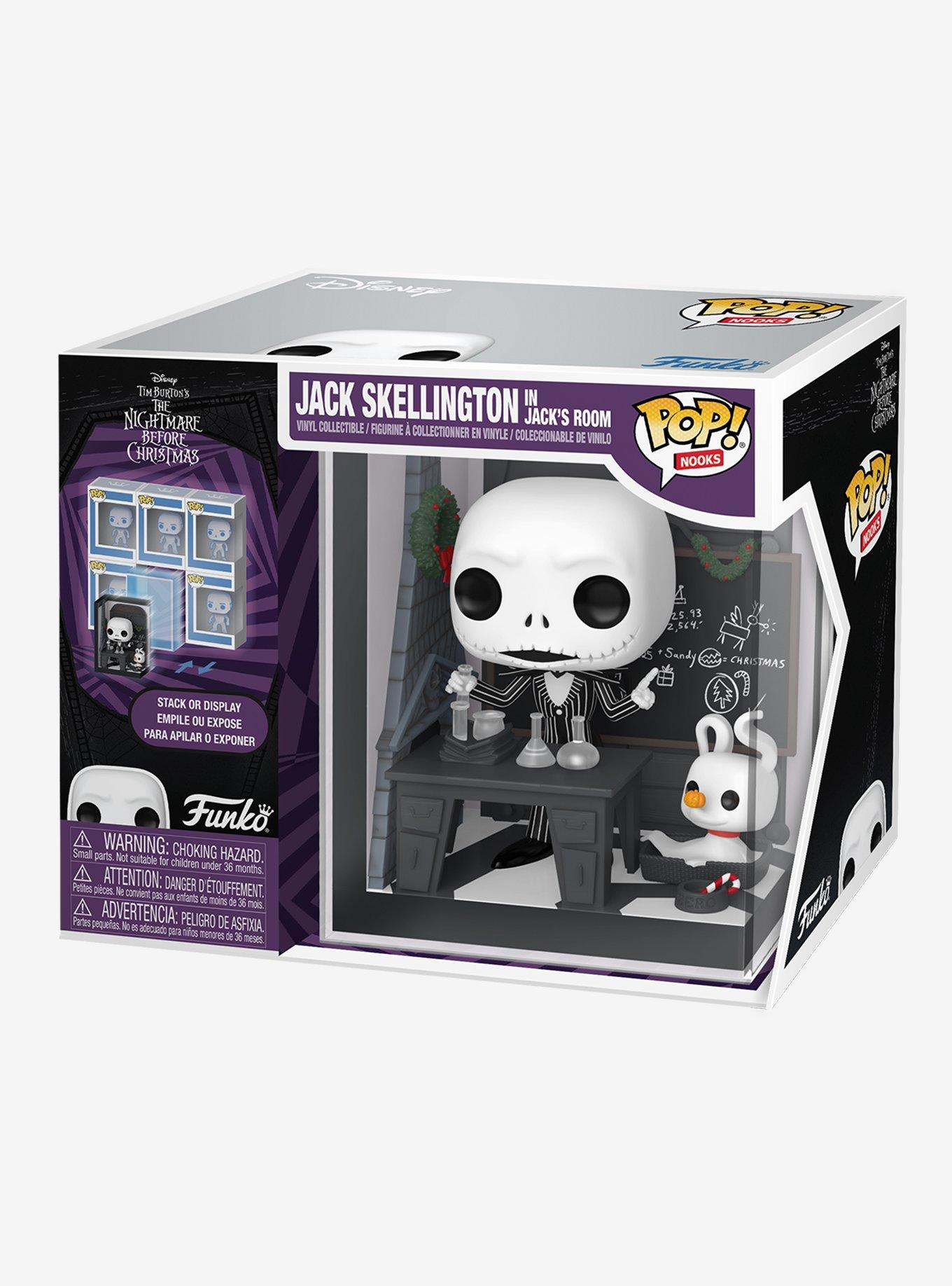 Funko Pop! Nooks Disney The Nightmare Before Christmas Jack Skellington in Jack's Room Vinyl Figure, , hi-res