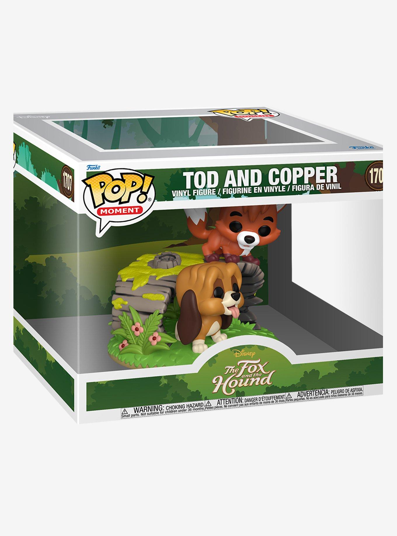 Funko Pop! Moment Disney The Fox and the Hound Tod & Copper Vinyl Figure, , hi-res