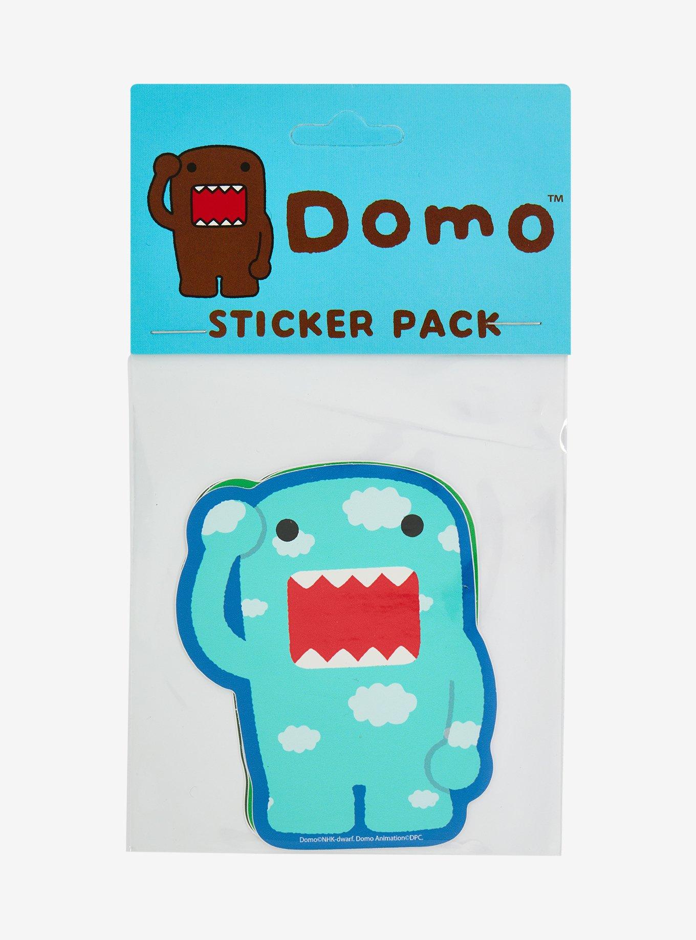 Domo Patterned Sticker Pack, , hi-res