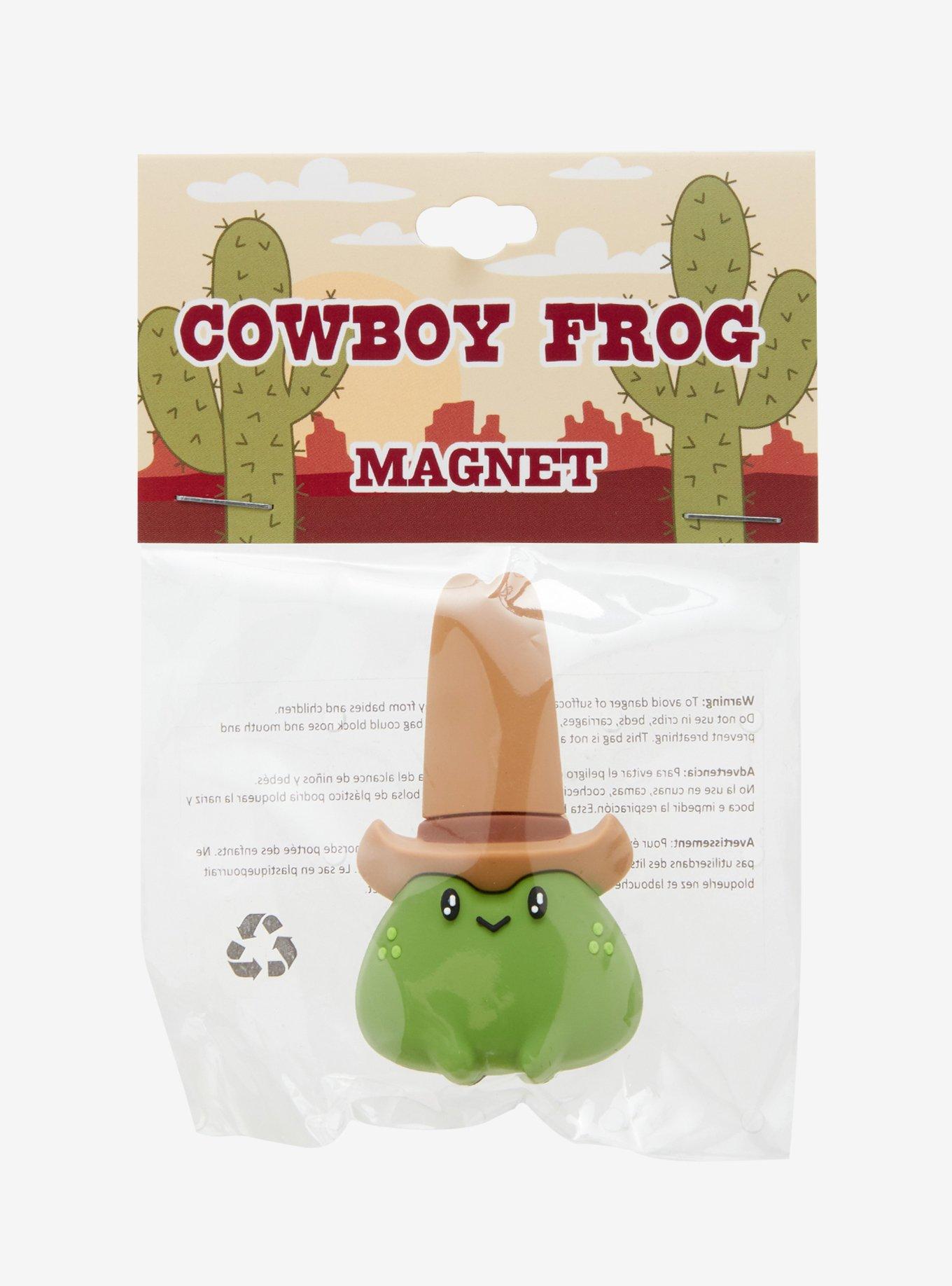 Frog Cowboy Magnet, , hi-res