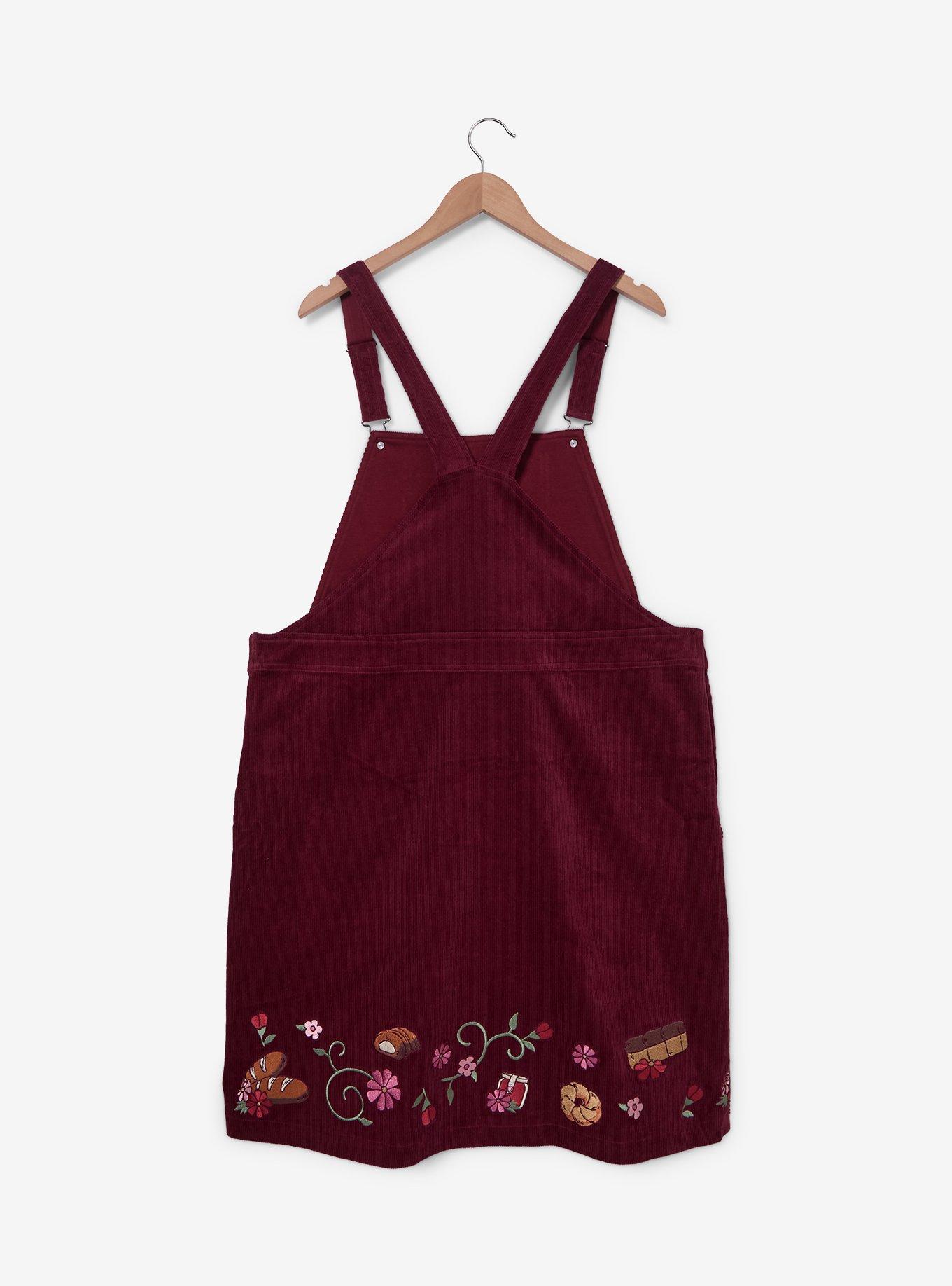 Studio Ghibli&reg; Kiki's Delivery Service Bakery Plus Size Corduroy Overall Dress &mdash; BoxLunch Exclusive, , hi-res