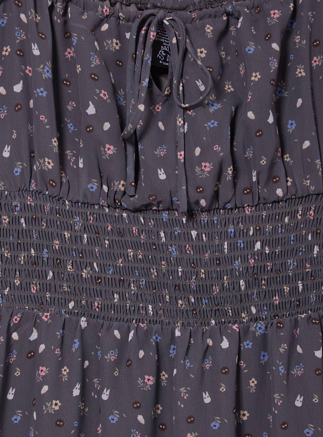 Studio Ghibli® My Neighbor Totoro Icons Floral Dress — BoxLunch Exclusive