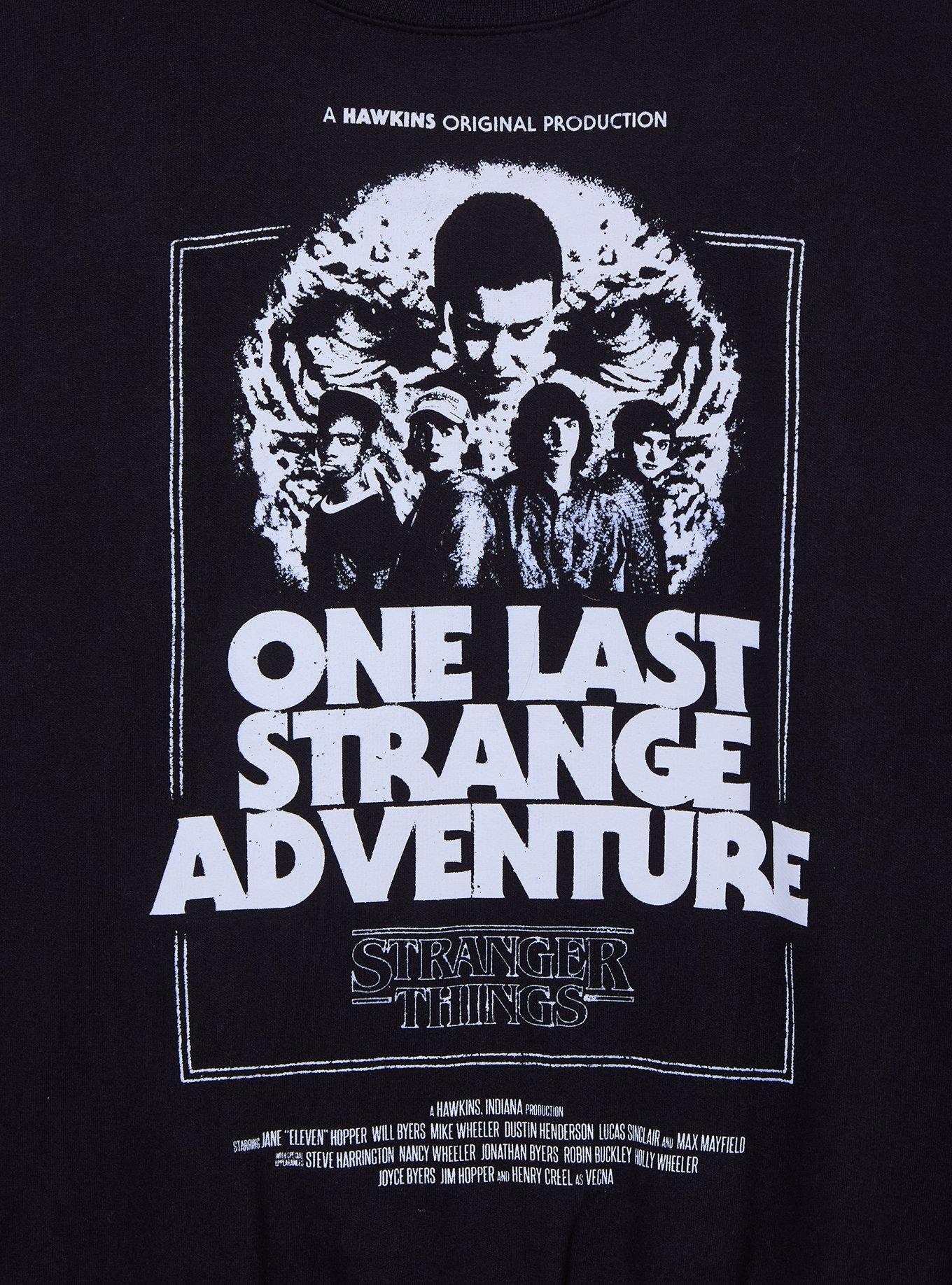 Stranger Things One Last Strange Adventure Women's Crewneck — BoxLunch Exclusive