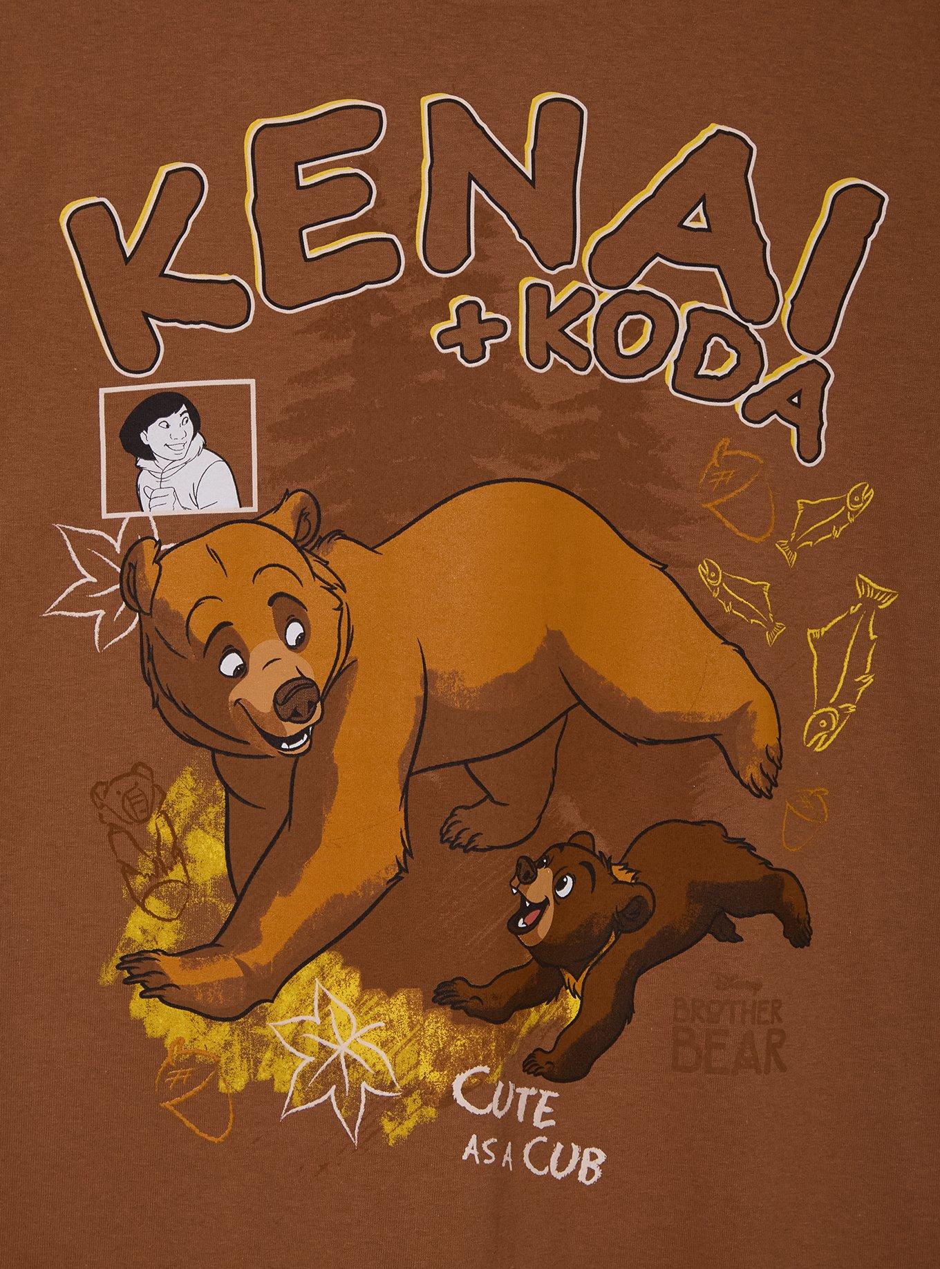 Disney Brother Bear Kenai & Koda Women's T-Shirt - BoxLunch Exclusive, , hi-res