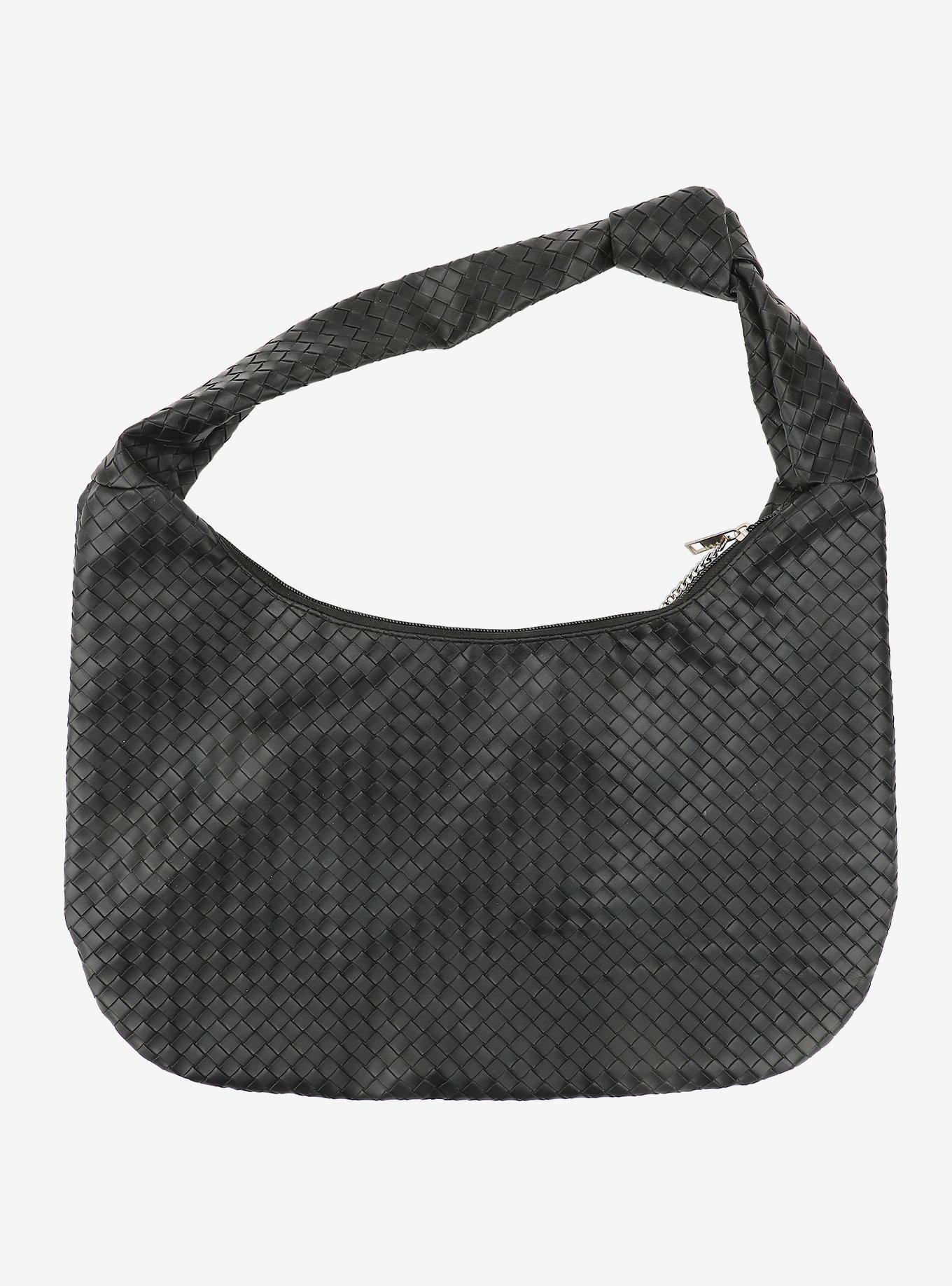 Disney Mickey Mouse Woven Faux Leather Shoulder Bag, , hi-res
