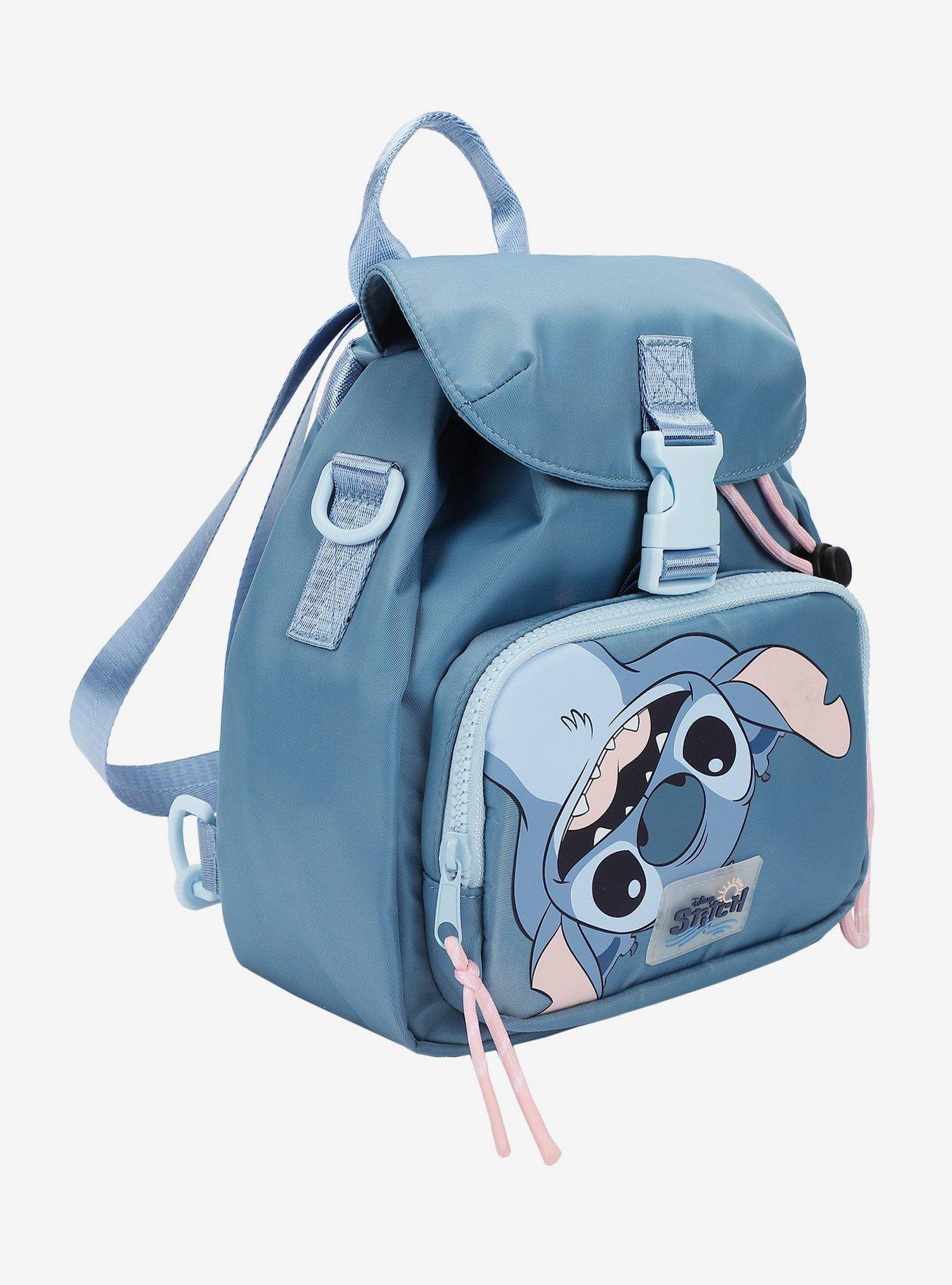 Disney Stitch Nylon Convertible Mini Backpack, , alternate