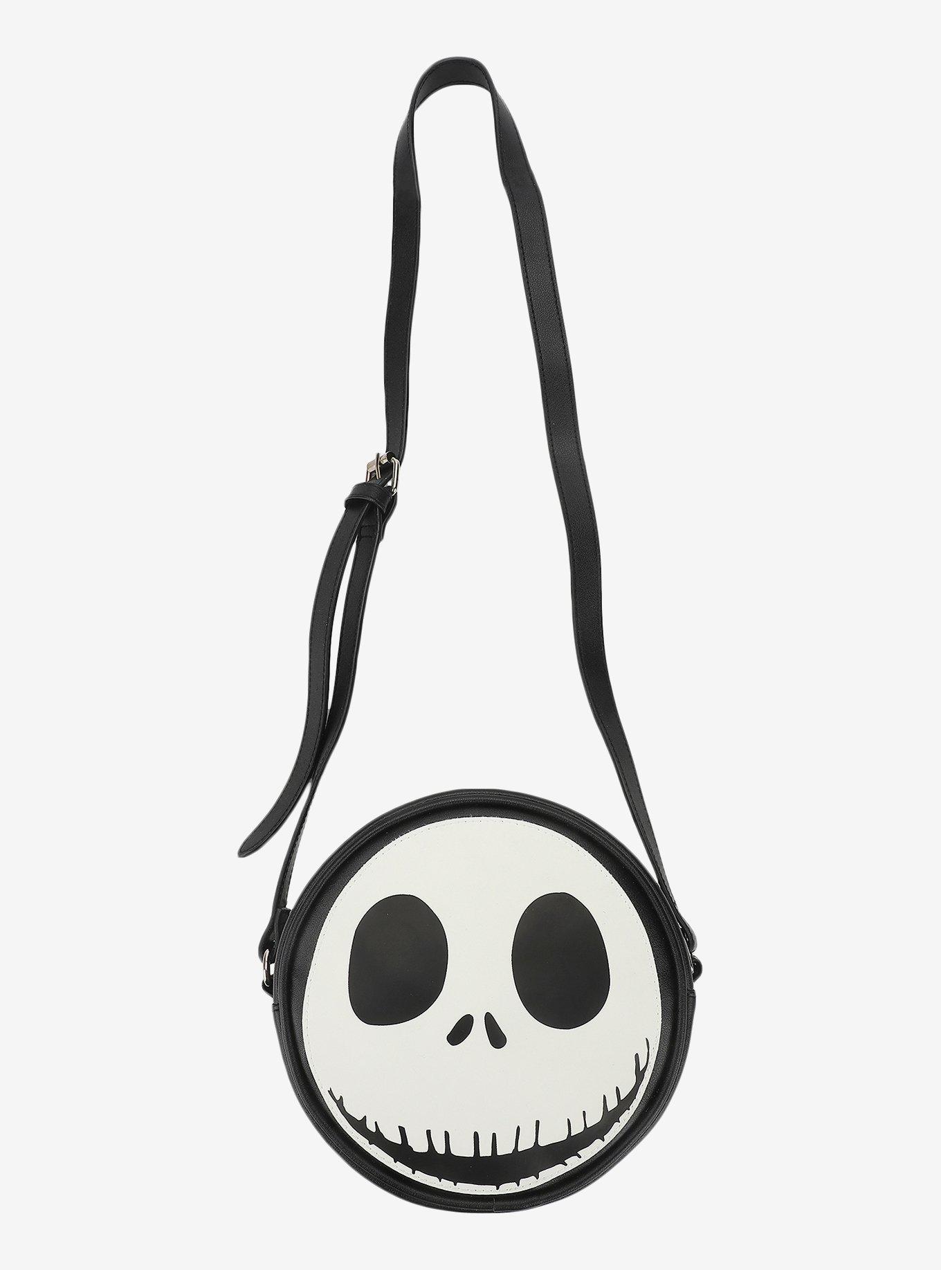 The Nightmare Before Christmas Jack Skellington Face Crossbody Bag, , hi-res