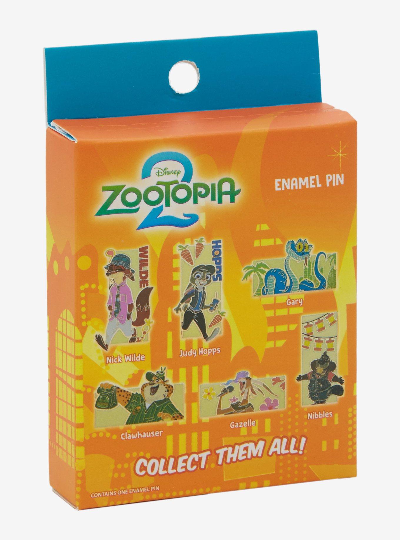 Disney Zootopia 2 Panel Blind Box Enamel Pin — BoxLunch Exclusive, , hi-res