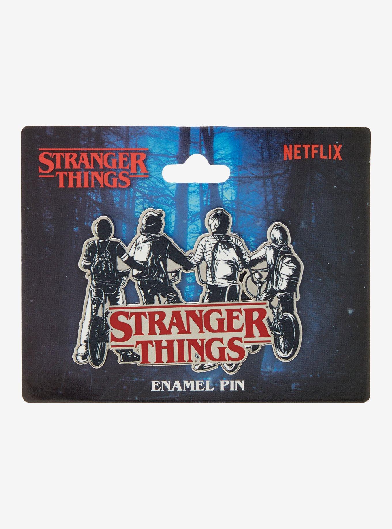 Stranger Things Bikes Glow-in-the-Dark Enamel Pin — BoxLunch Exclusive
