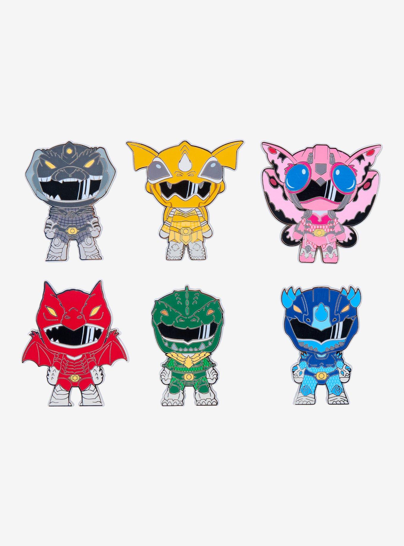 Godzilla x Power Rangers Blind Box Enamel Pin &mdash; BoxLunch Exclusive, , hi-res