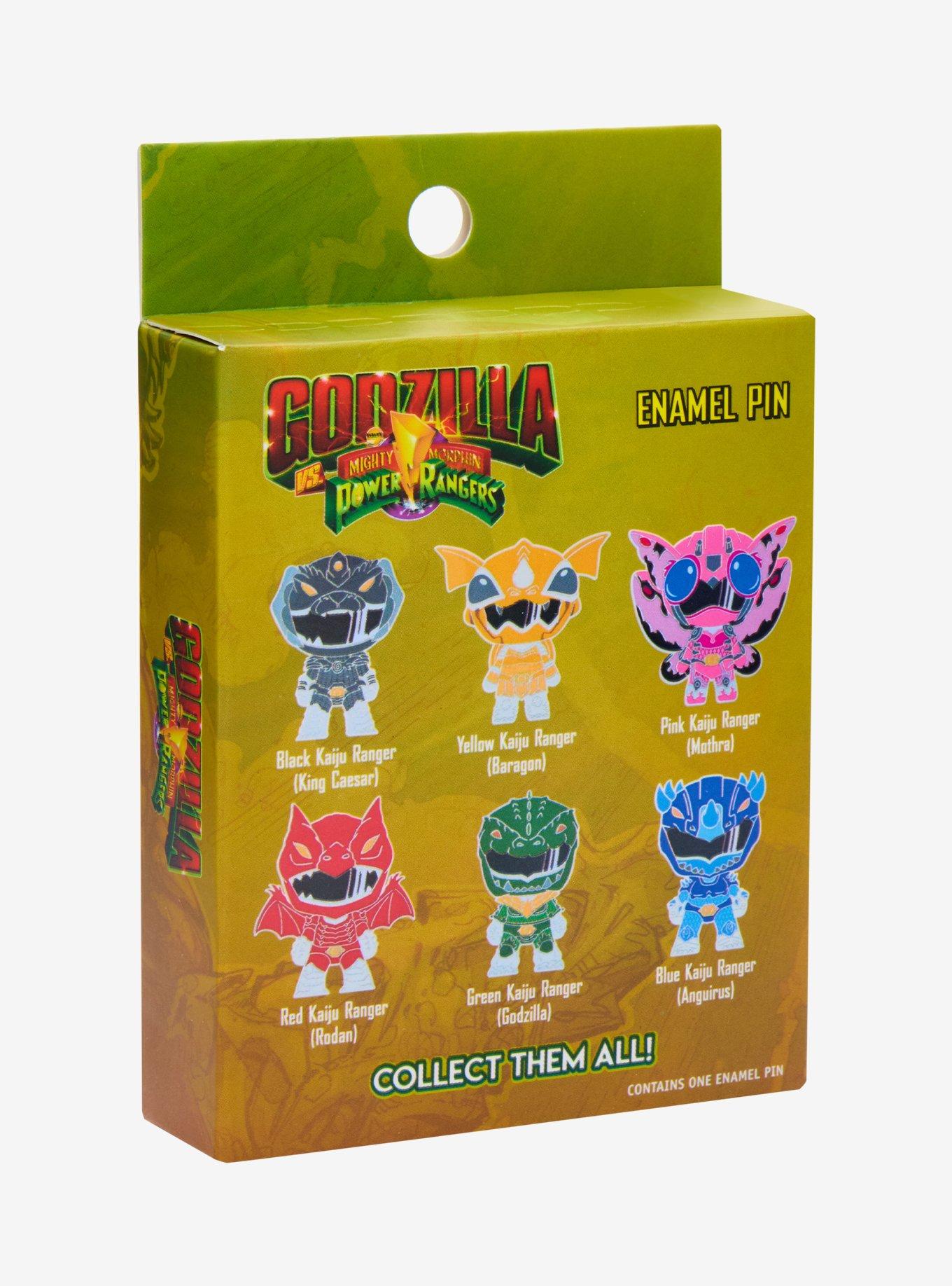 Godzilla x Power Rangers Blind Box Enamel Pin &mdash; BoxLunch Exclusive, , alternate