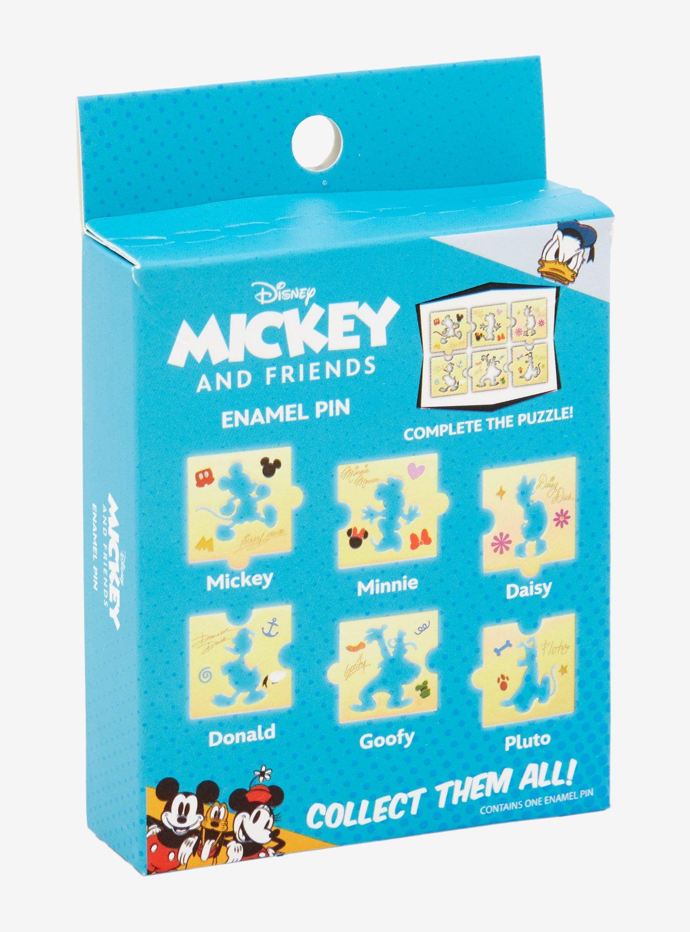 Disney Mickey and Friends Puzzle Blind Box Enamel Pin - BoxLunch Exclusive
