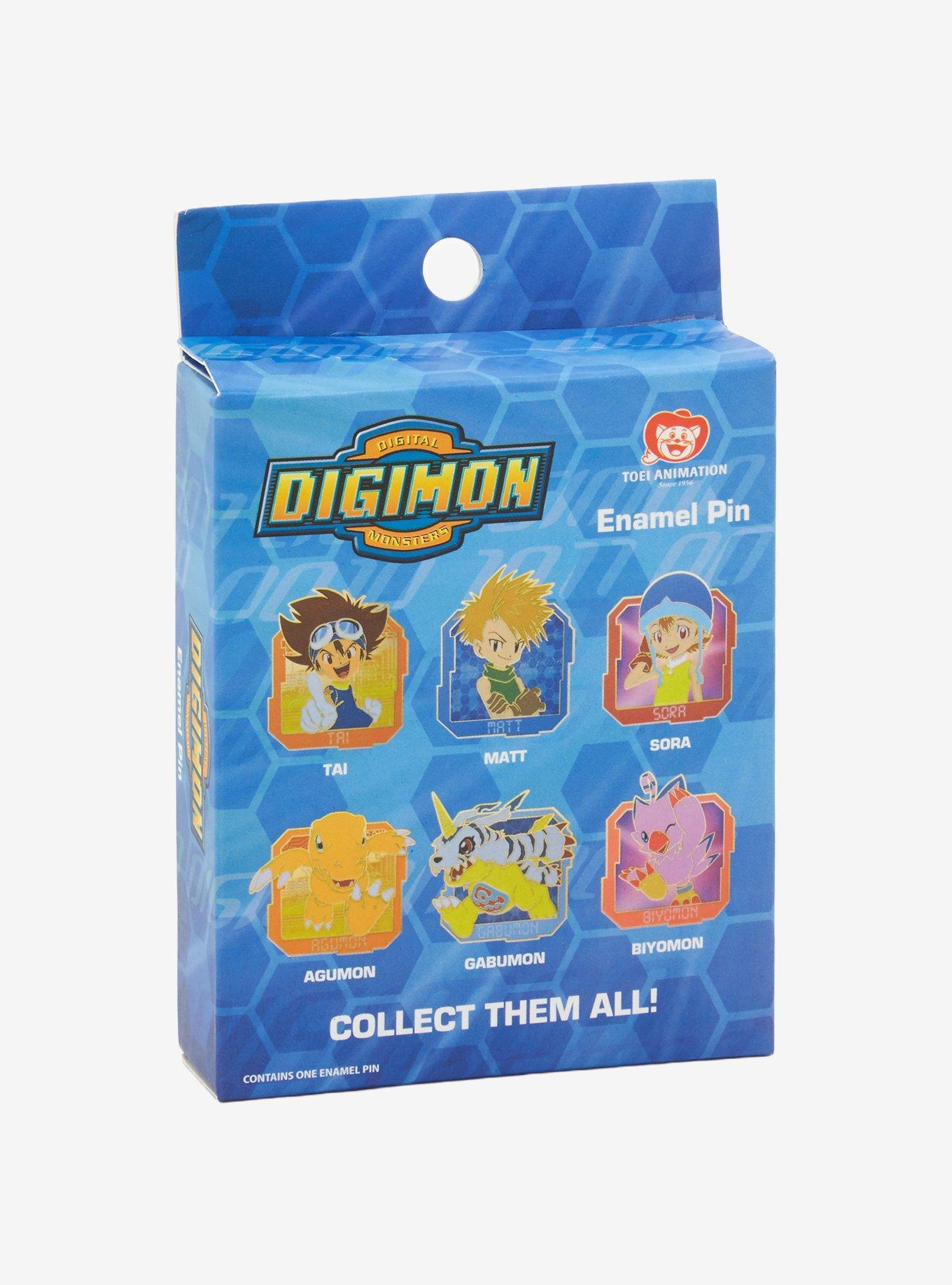 Digimon Character Blind Box Enamel Pin &mdash; BoxLunch Exclusive, , hi-res
