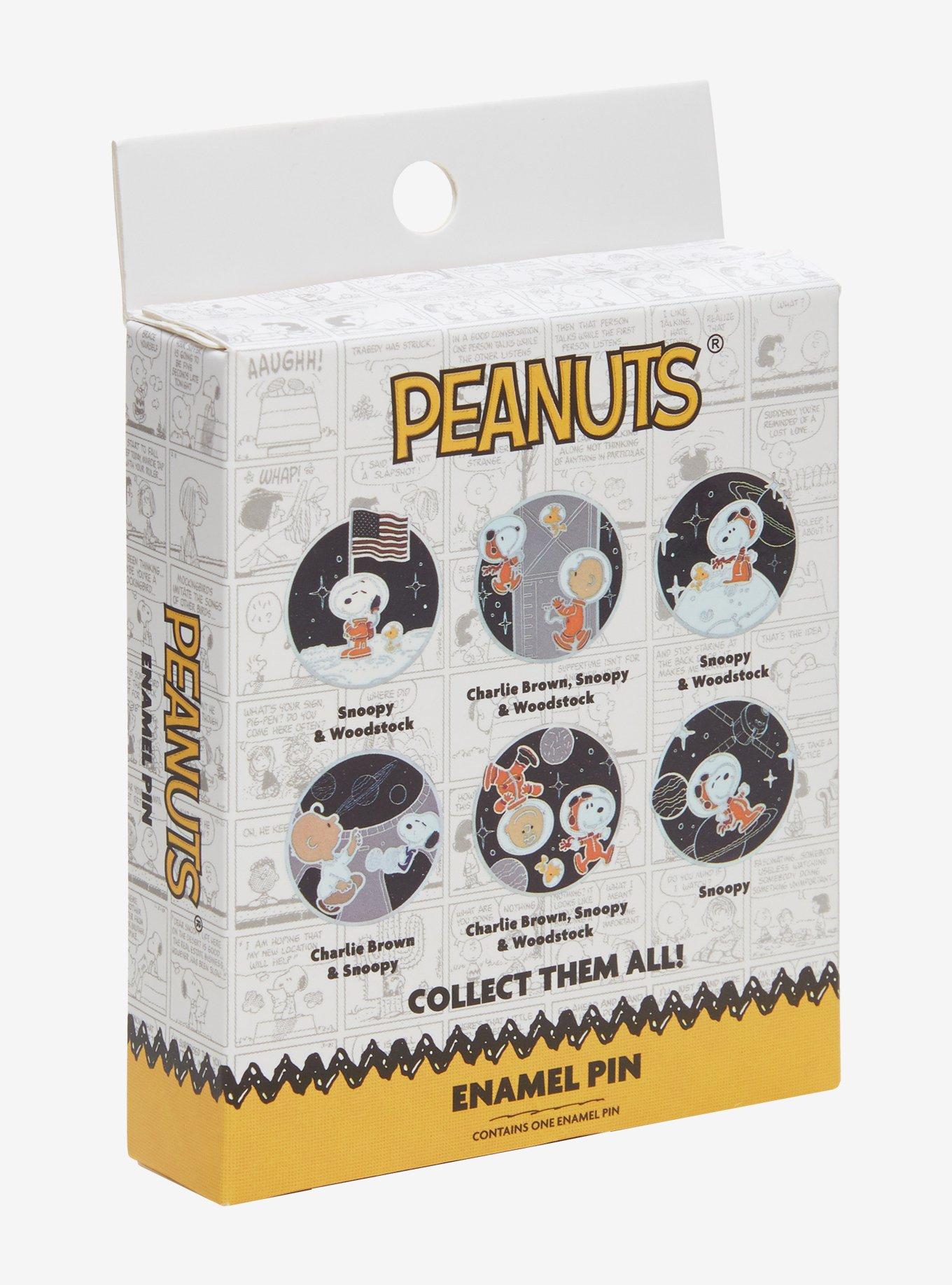 Peanuts Snoopy in Space Blind Box Enamel Pin &mdash; BoxLunch Exclusive, , hi-res