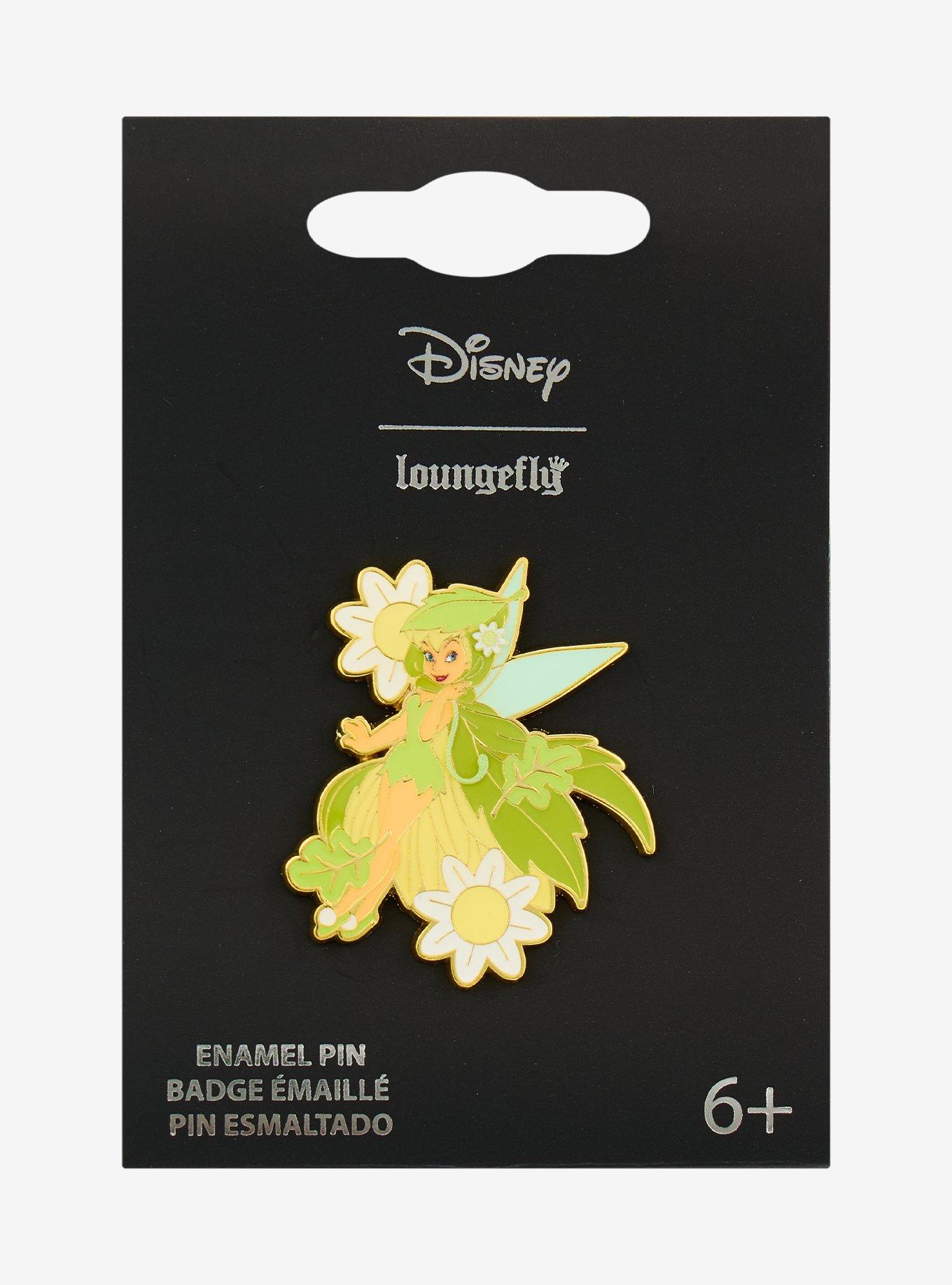 Loungefly Disney Peter Pan Tinker Bell Leaf Cape Enamel Pin - BoxLunch Exclusive, , hi-res