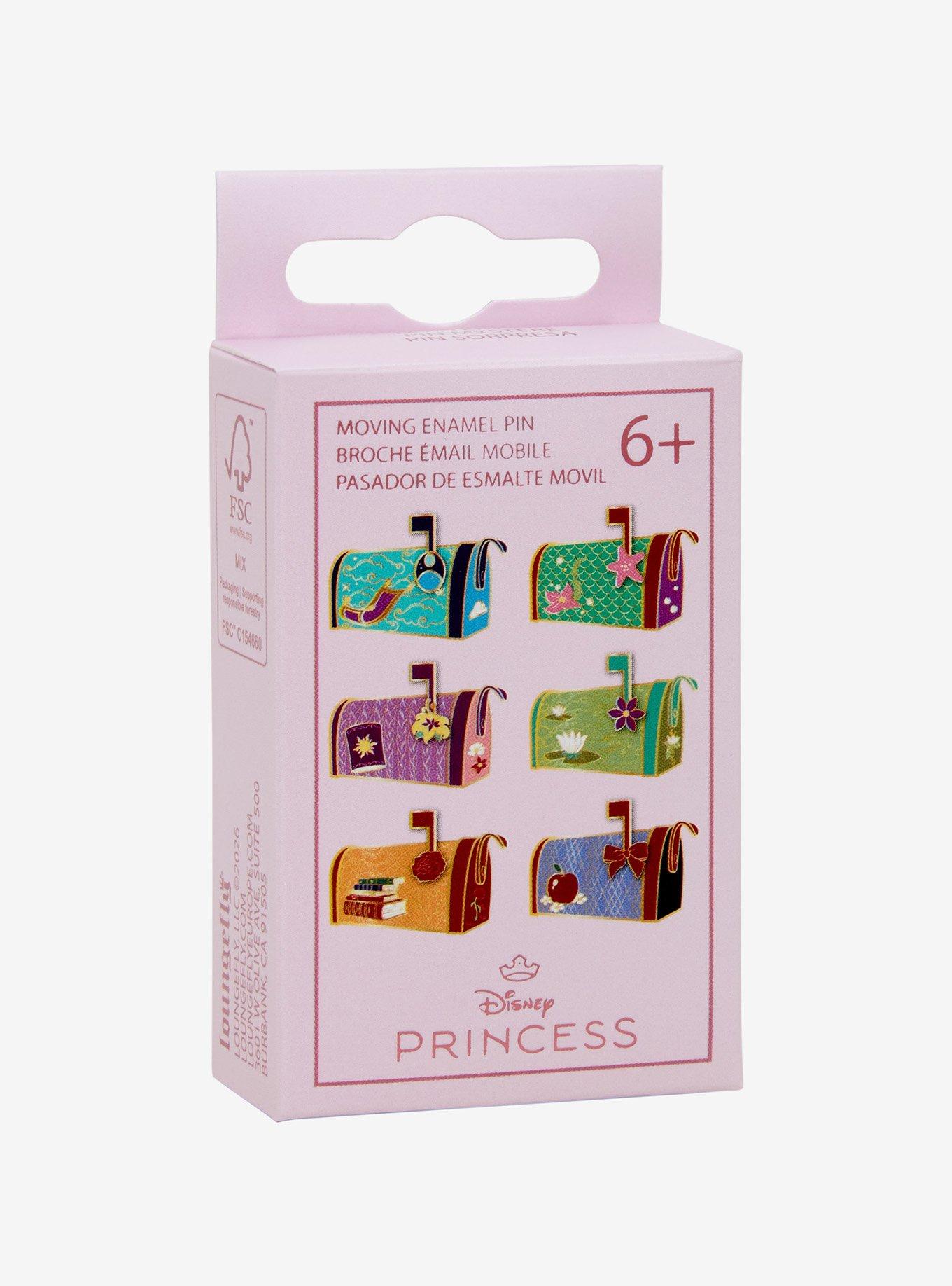 Loungefly Disney Princess Mailbox Blind Box Moving Enamel Pin - BoxLunch Exclusive, , alternate