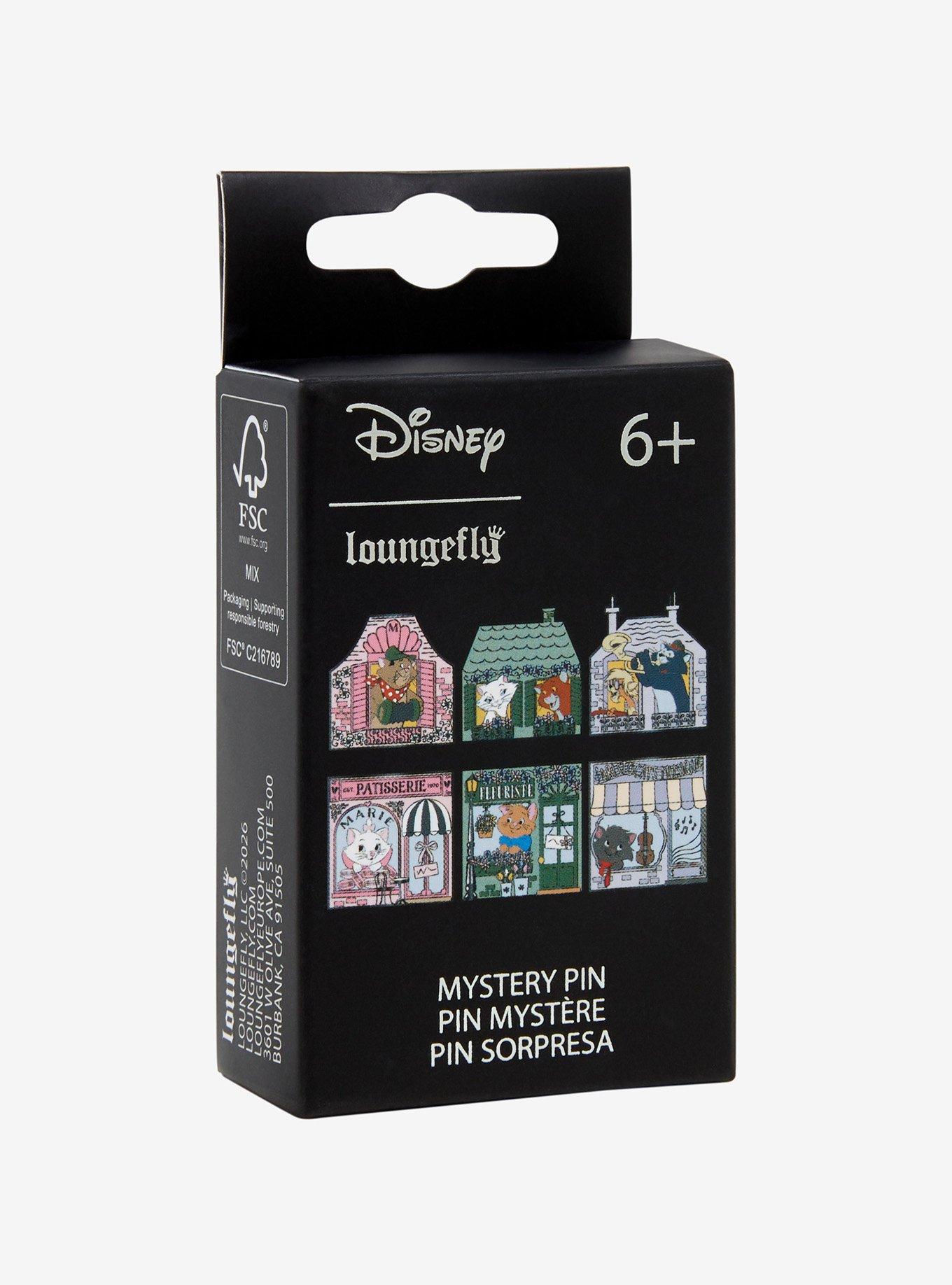 Loungefly Disney Aristocats Character Buildings Blind Box Enamel Pin - BoxLunch Exclusive, , hi-res