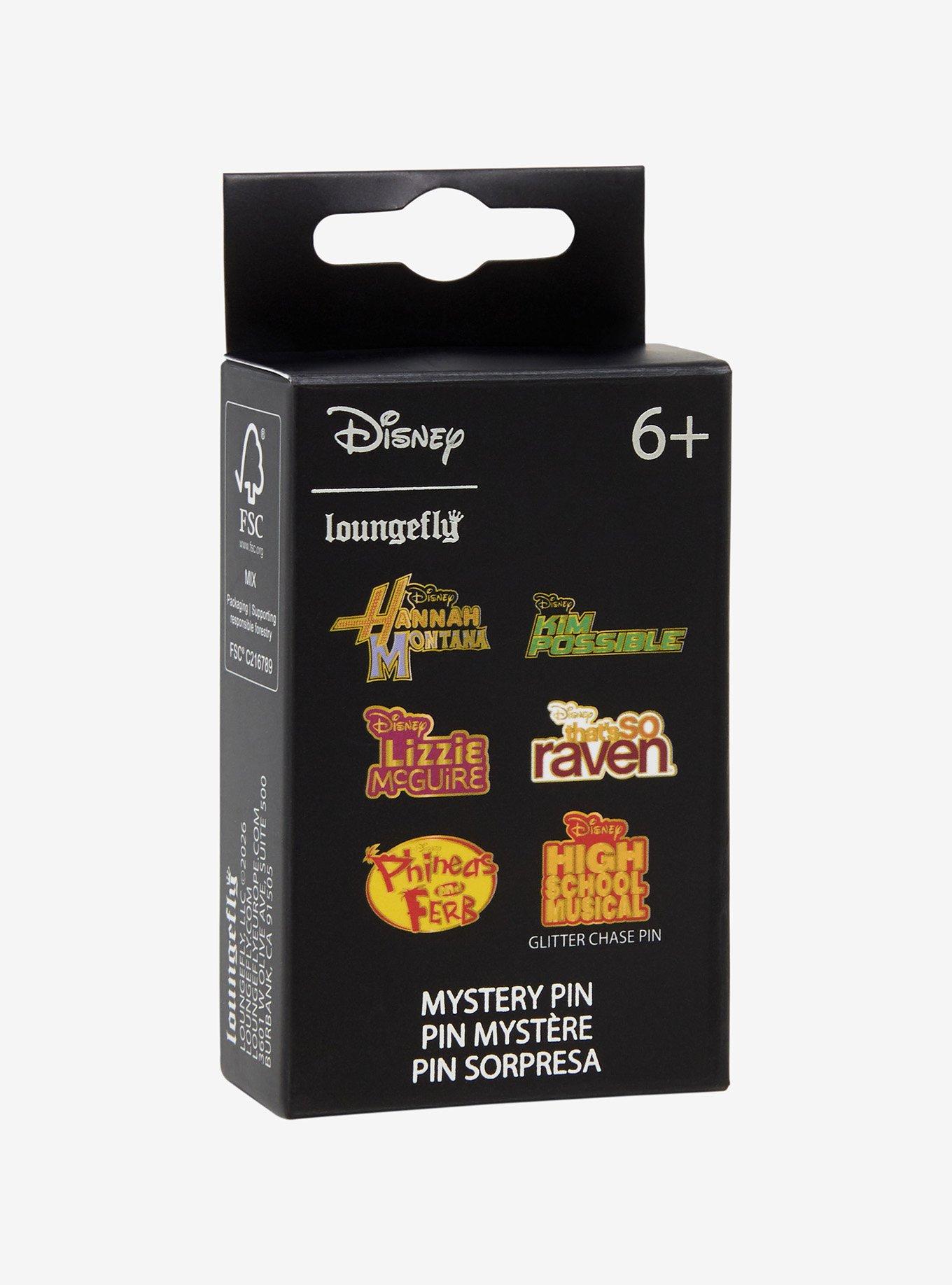 Loungefly Disney Channel Logos Blind Box Enamel Pin - BoxLunch Exclusive, , hi-res