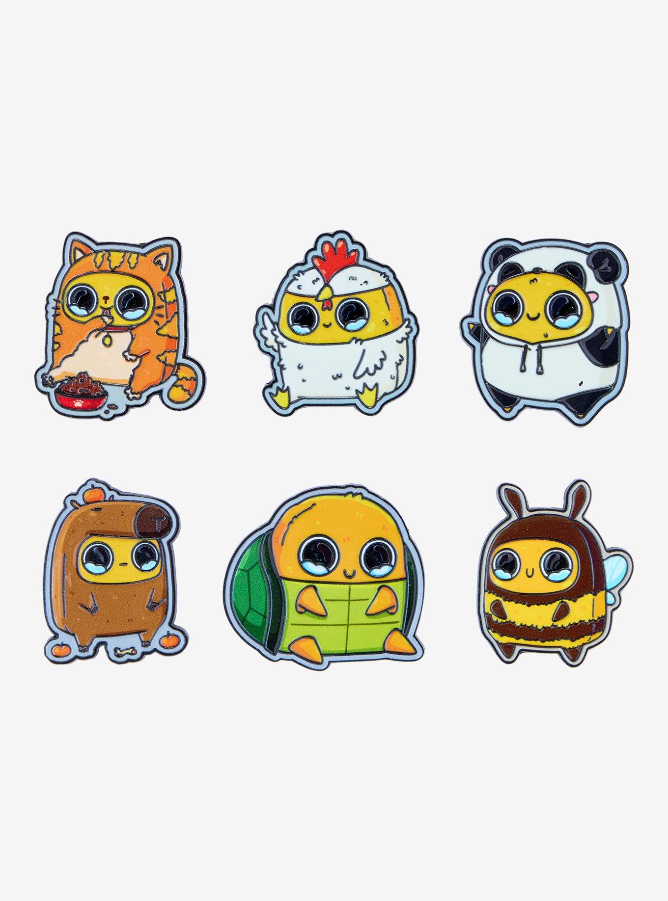 Sad Nuggie Blind Box Enamel Pin &mdash; BoxLunch Exclusive, , hi-res