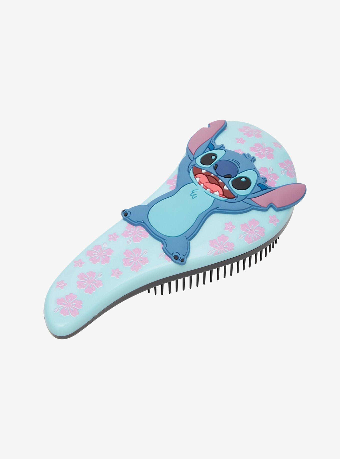 Disney Stitch Flowers Detangler Hair Brush, , alternate