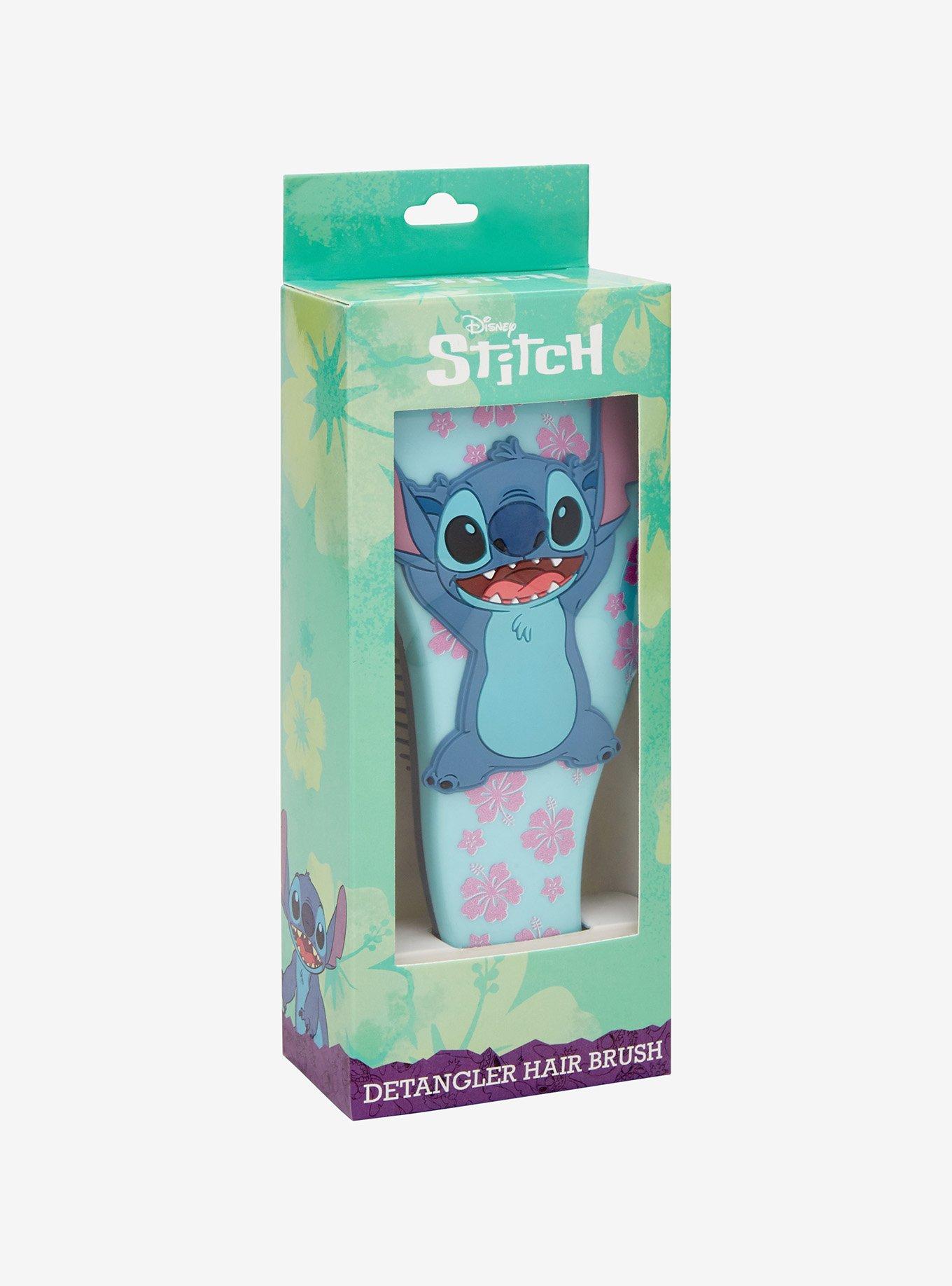 Disney Stitch Flowers Detangler Hair Brush, , alternate