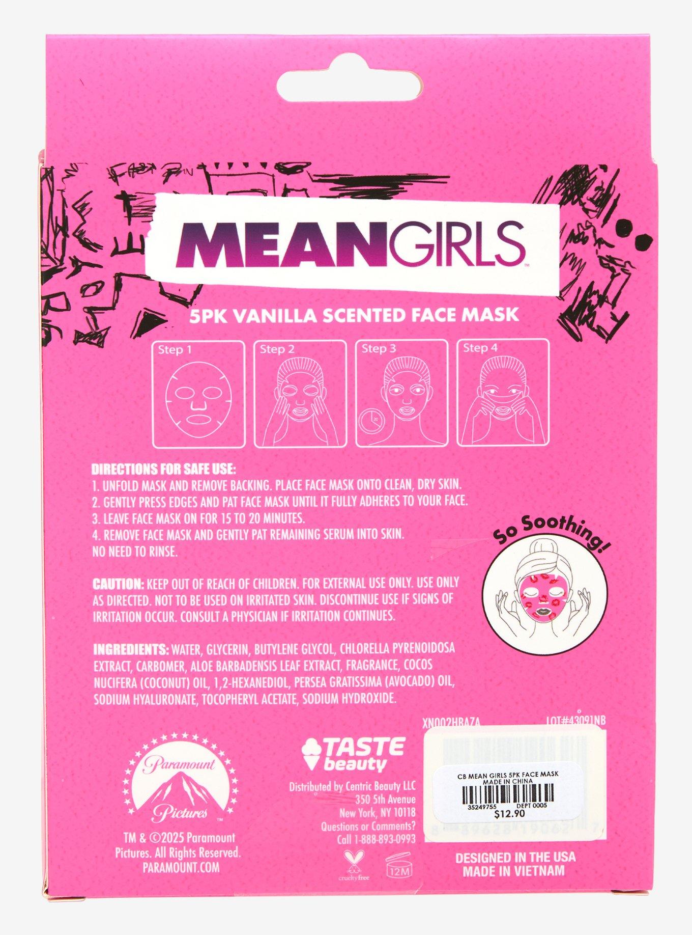 Mean Girls Face Sheet Mask Set, , hi-res