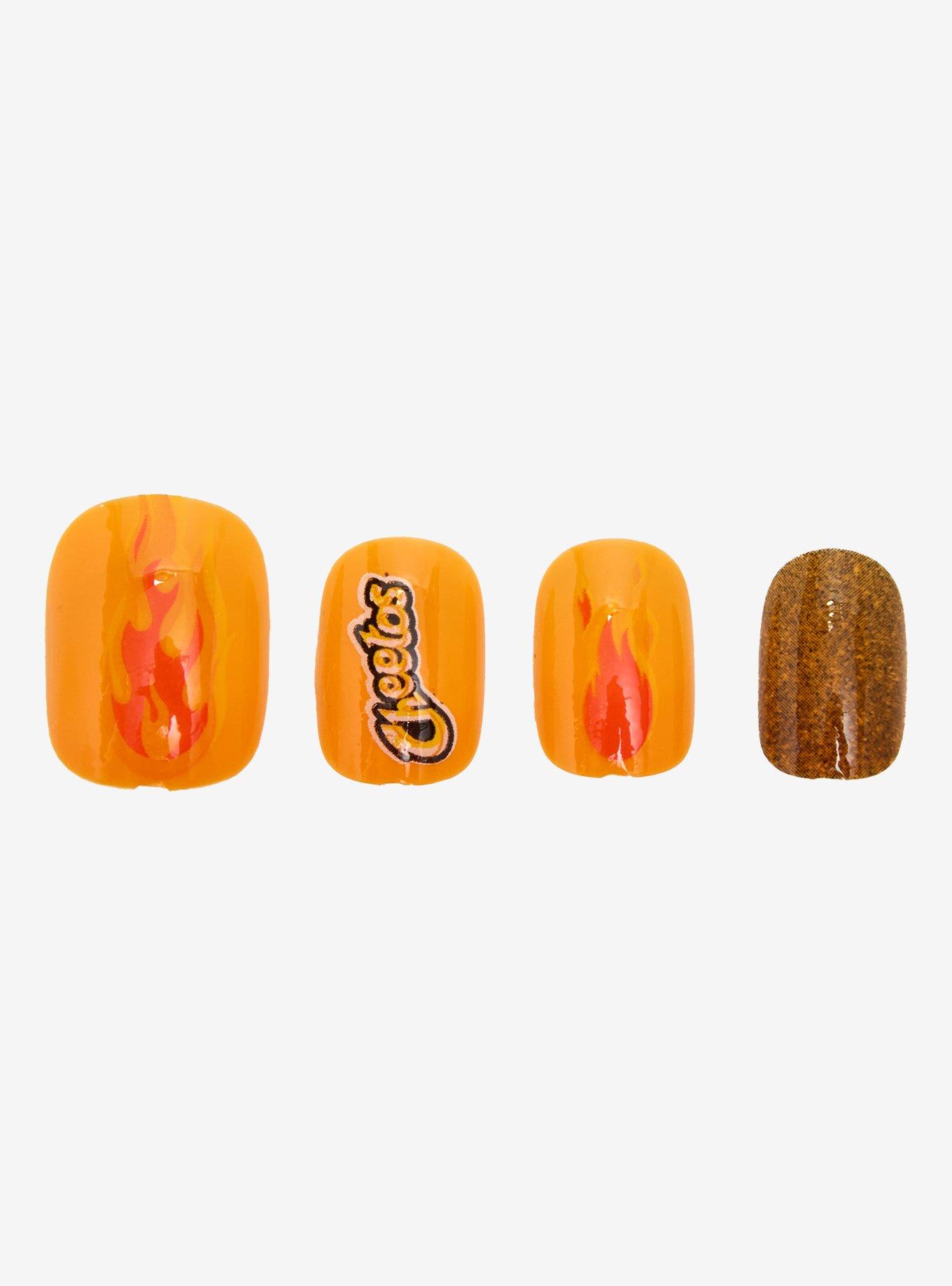 Hot Cheetos Press-On Nails, , hi-res