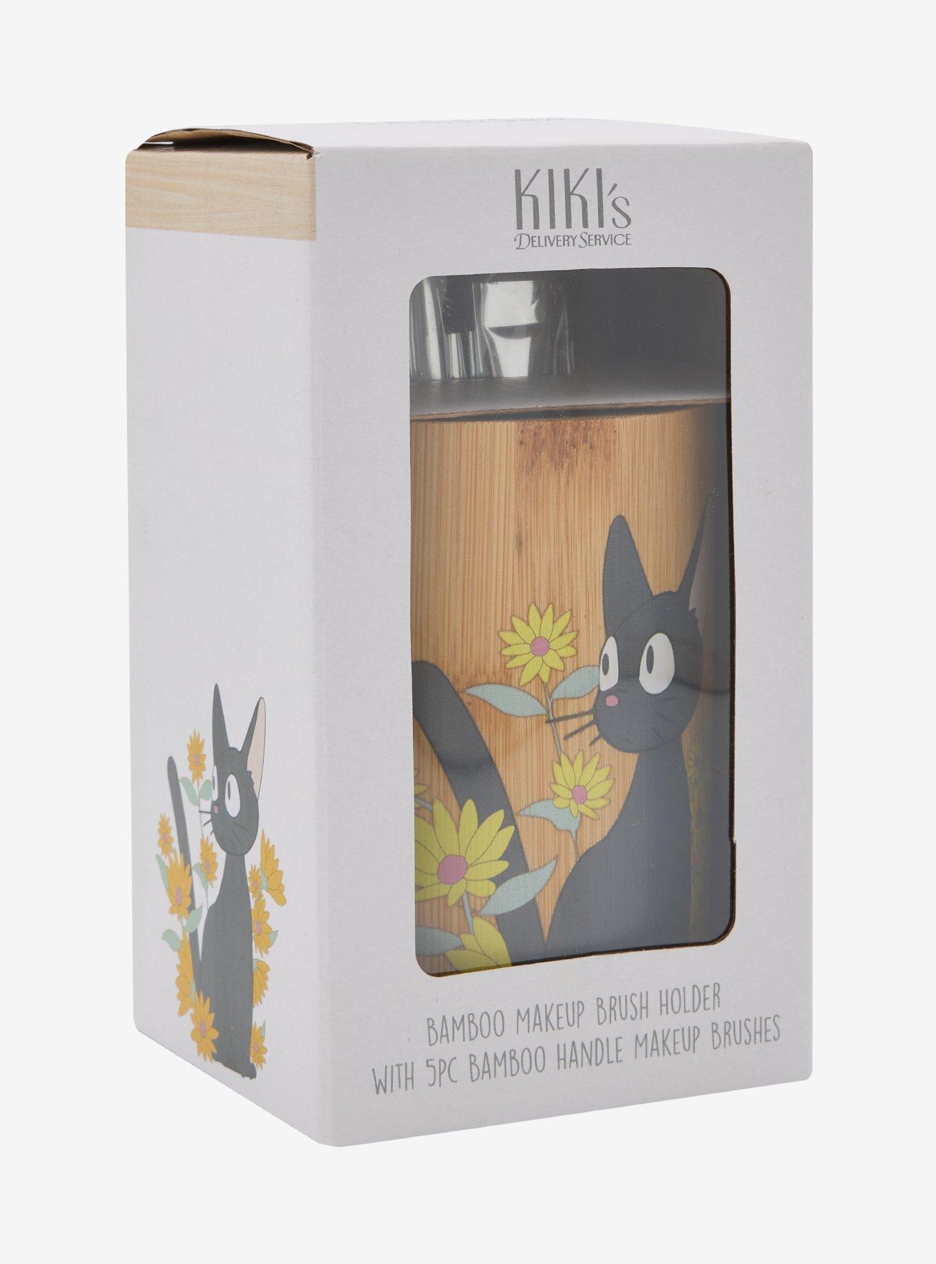 Studio Ghibli® Kiki'S Delivery Service Jiji Bamboo Makeup Brush Holder & Brush Set, , alternate