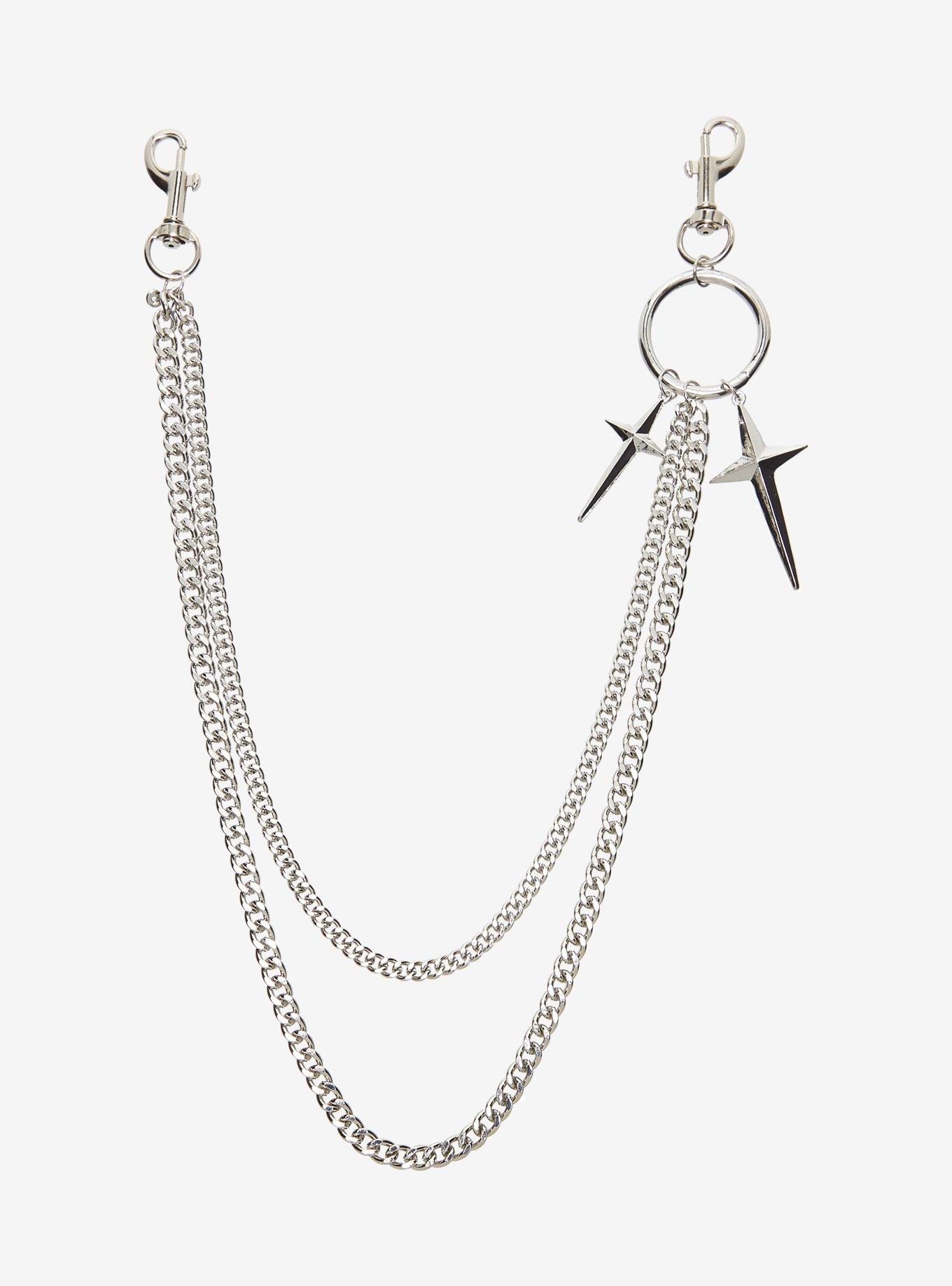 Star O-Ring 16 Inch & 20 Inch Double Wallet Chain, , hi-res