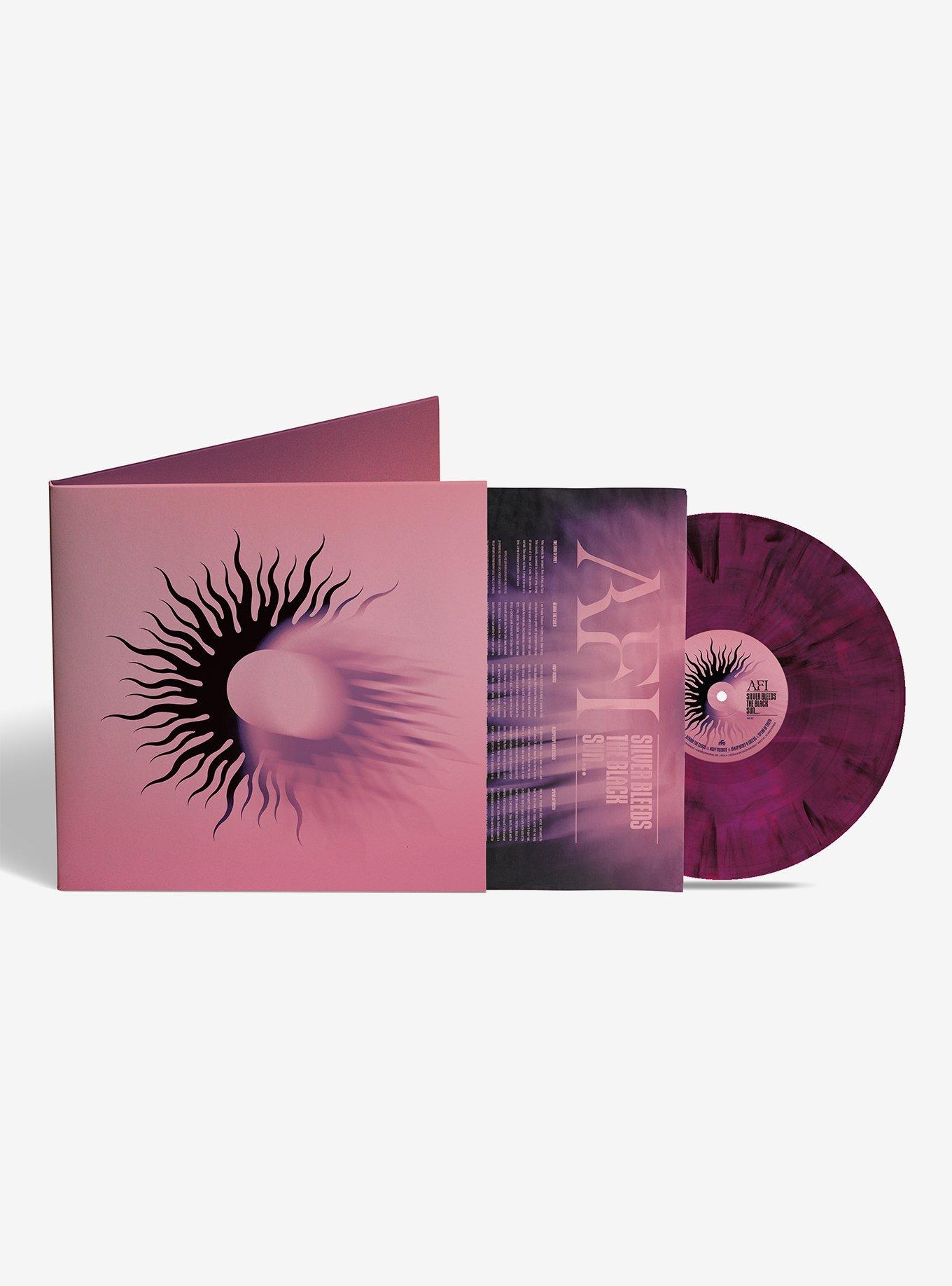 AFI Silver Bleeds the Black Sun… (Magenta & Black Marble) Vinyl LP Hot Topic Exclusive, , hi-res