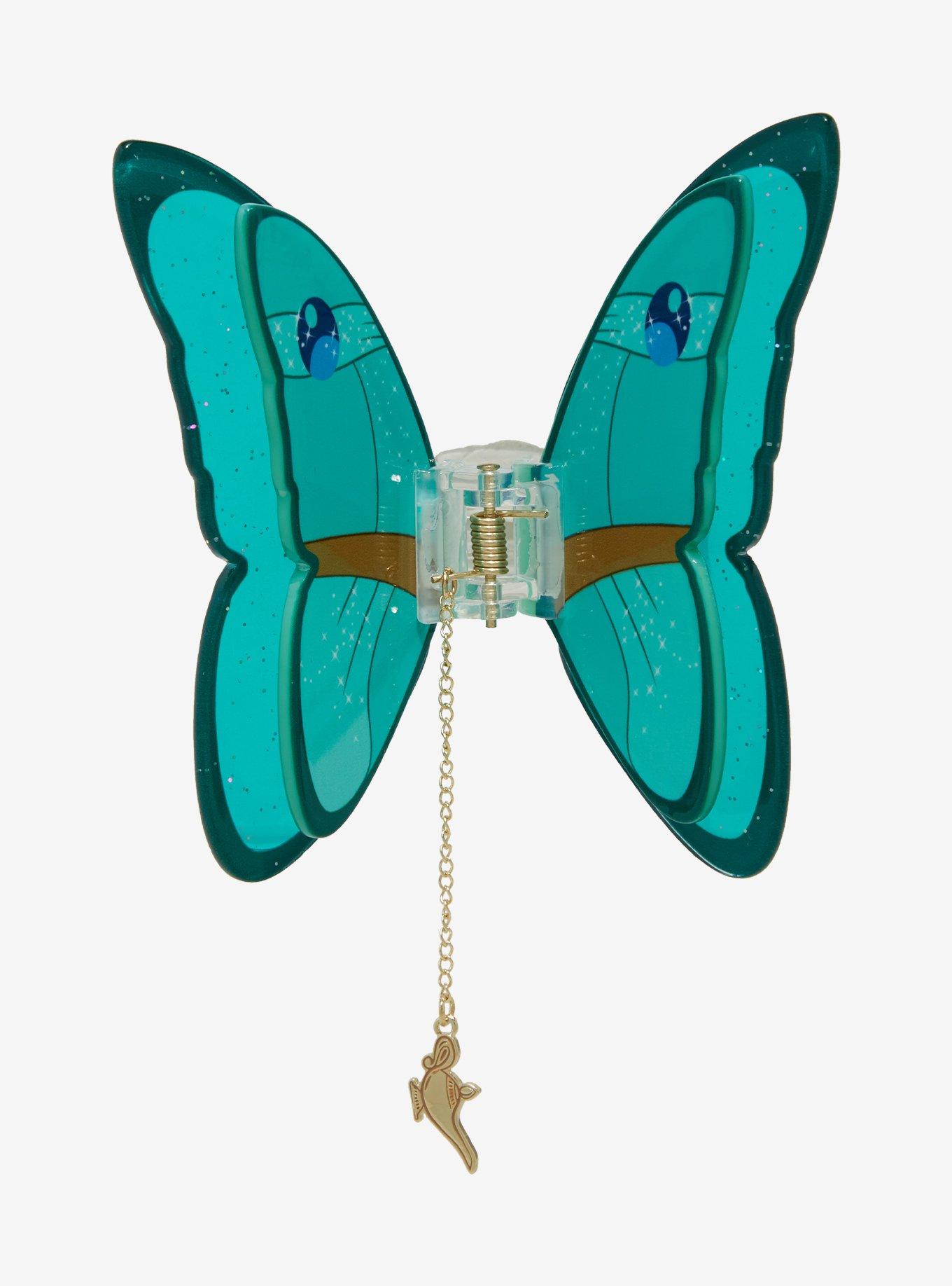 Disney Aladdin Jasmine Butterfly Claw Clip — BoxLunch Exclusive, , hi-res