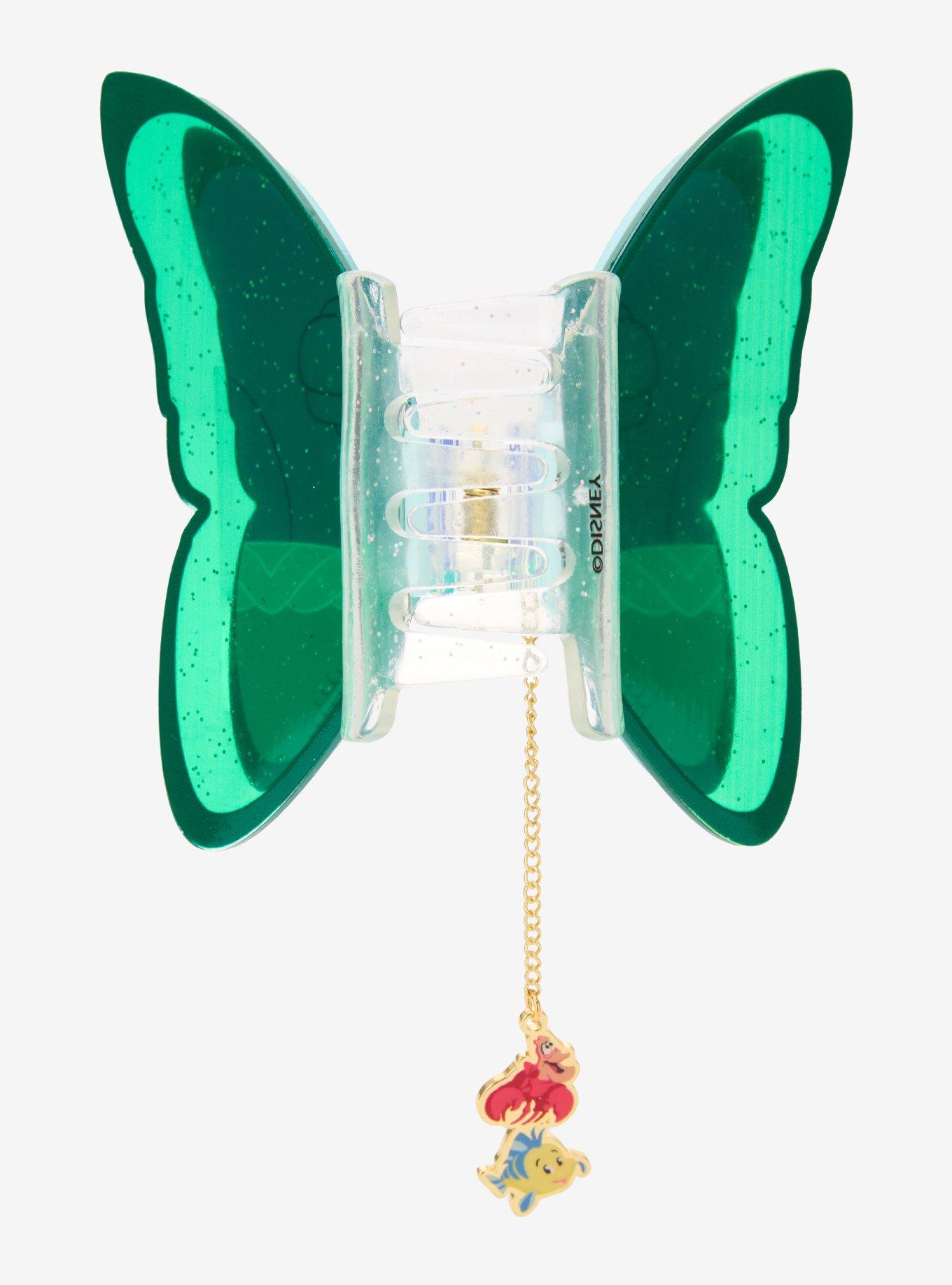 Disney The Little Mermaid Ariel Butterfly Figural Claw Clip — BoxLunch Exclusive, , alternate