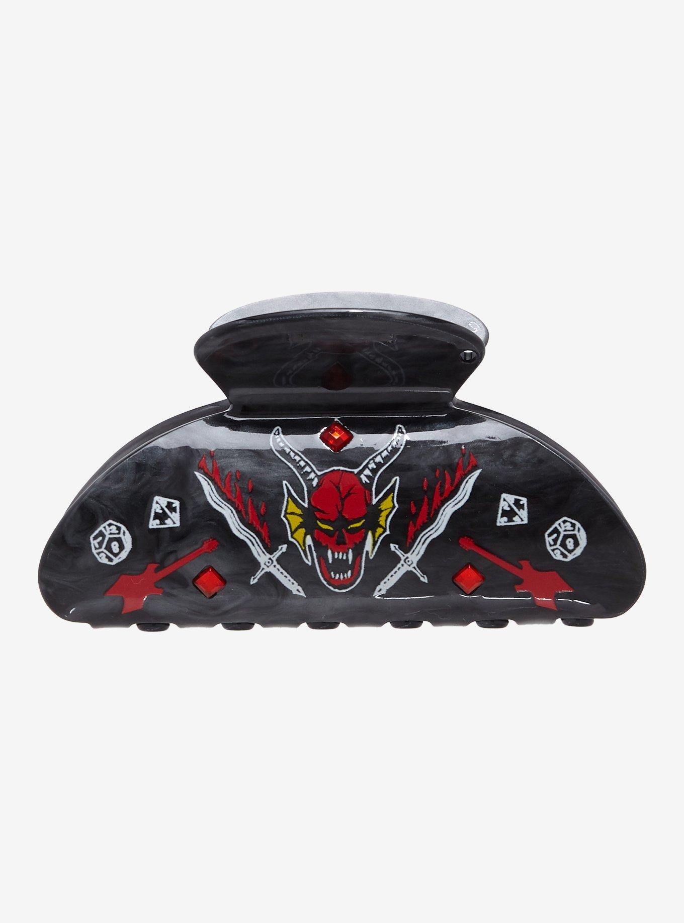 Stranger Things Hellfire Club Claw Clip with Interchangeable Charms — BoxLunch Exclusive