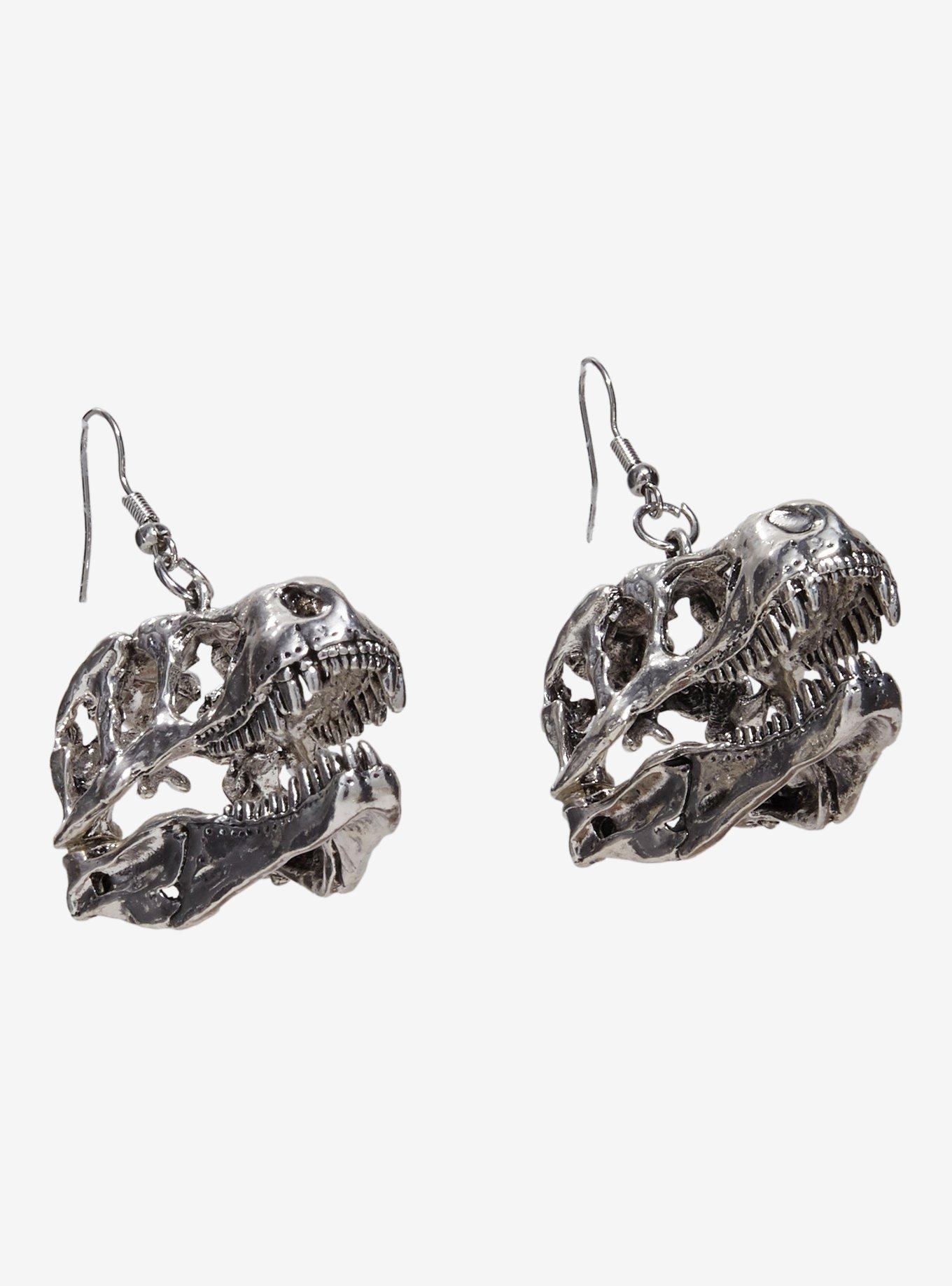 Jurassic Park T. Rex 3D Earrings — BoxLunch Exclusive