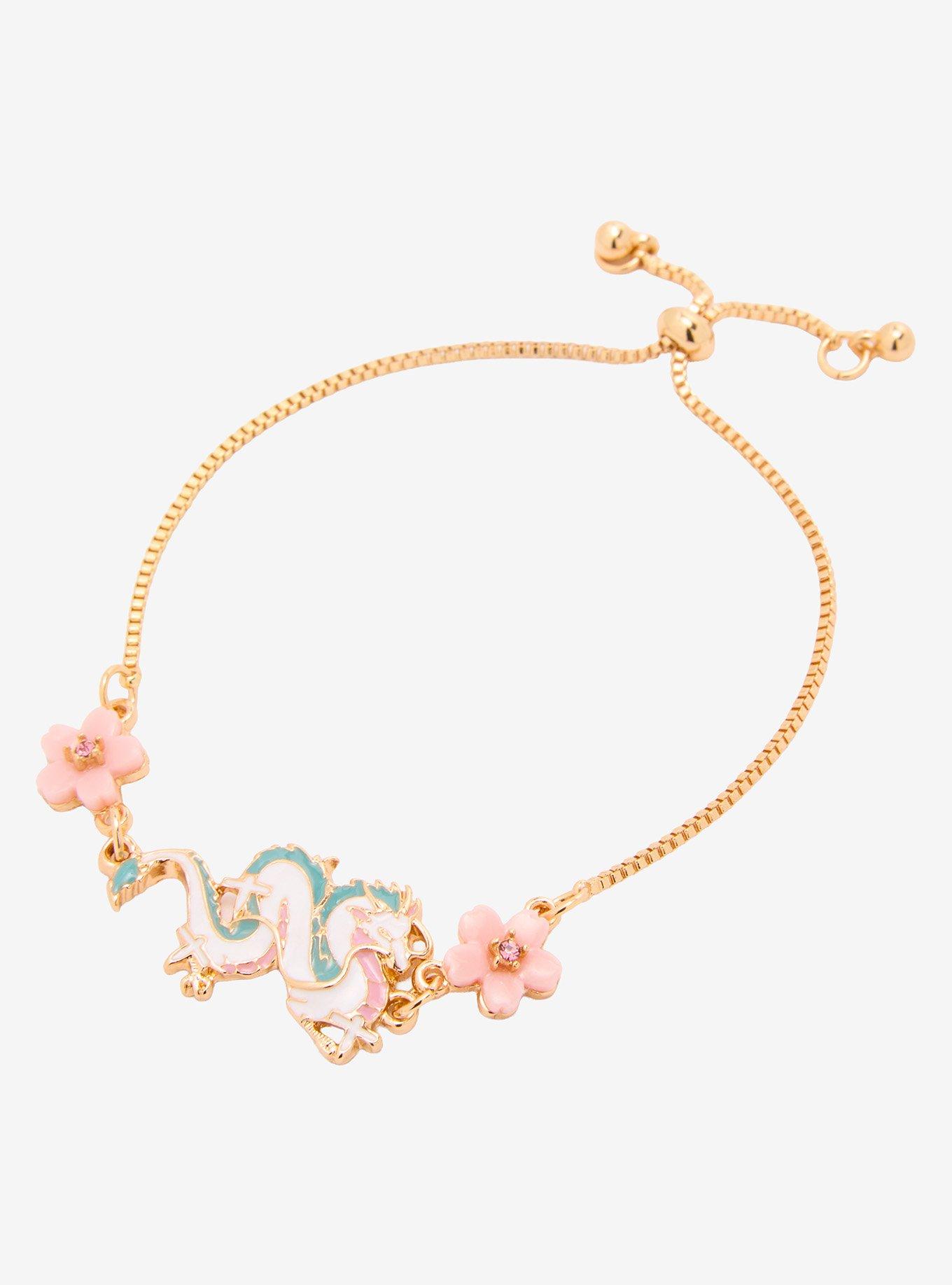 Studio Ghibli® Spirited Away Floral Dragon Haku Bracelet - BoxLunch Exclusive