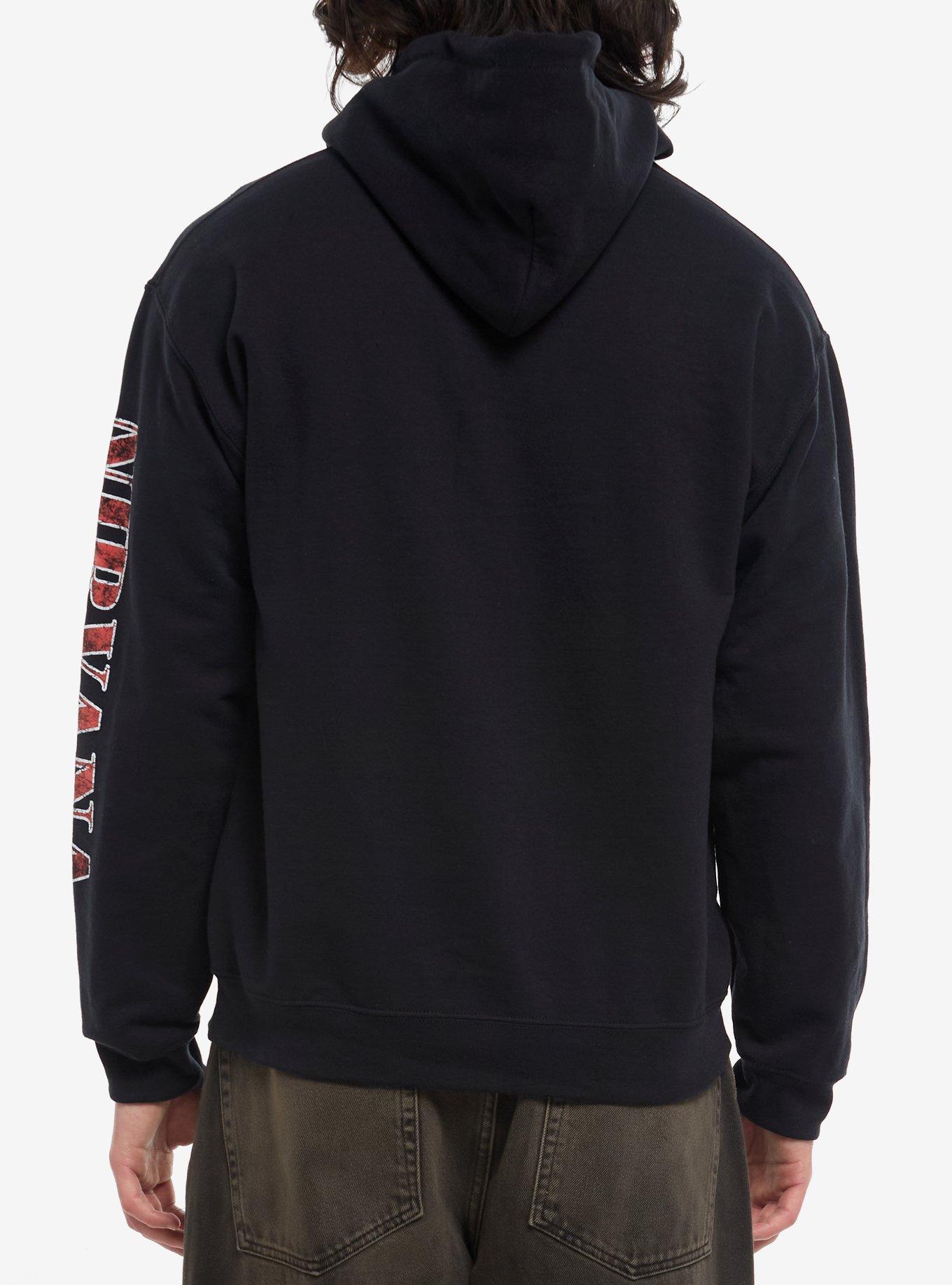 Nirvana In Utero Angel Hoodie, BLACK, alternate