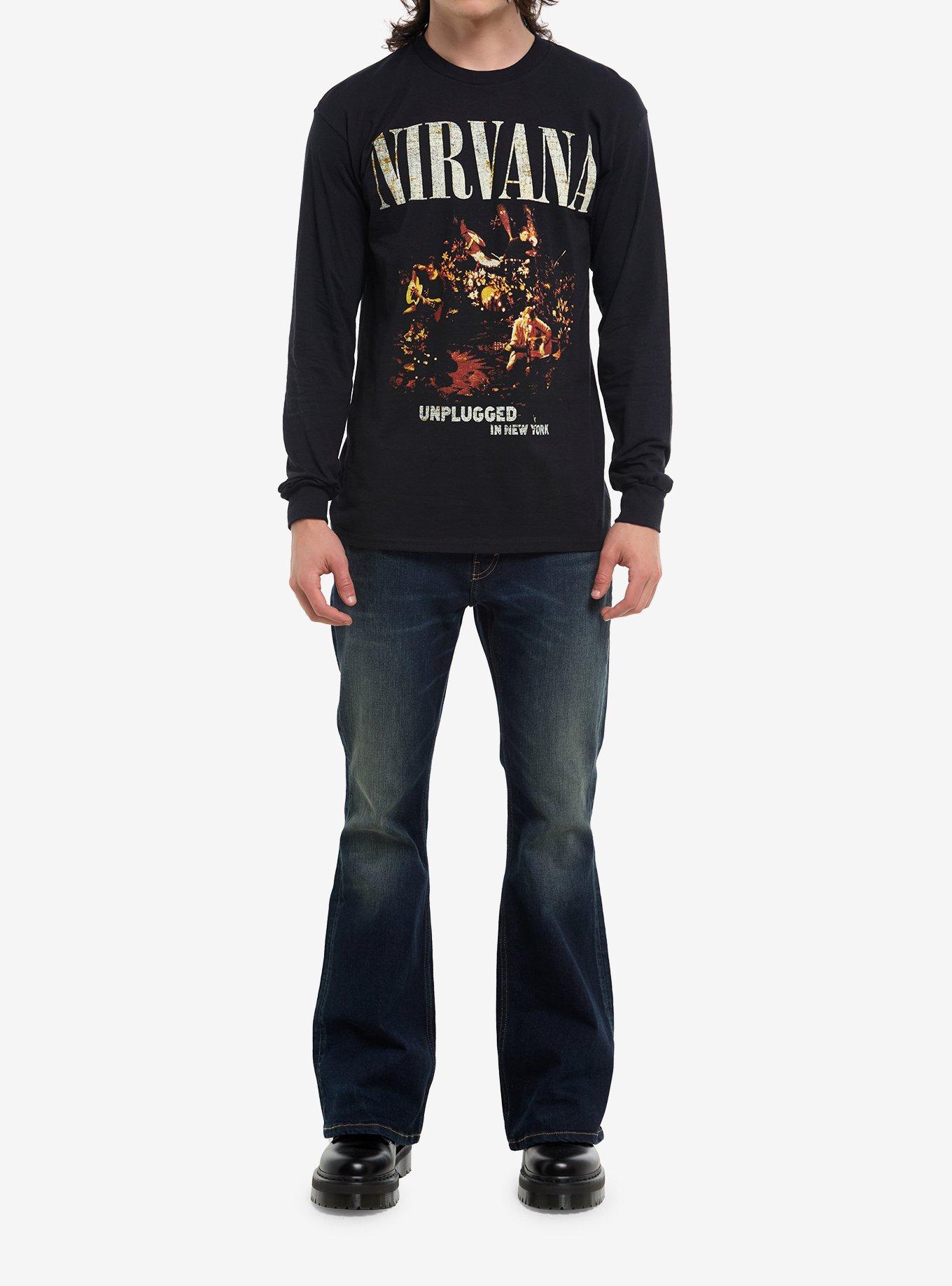 Nirvana Unplugged In New York Long-Sleeve T-Shirt, , hi-res