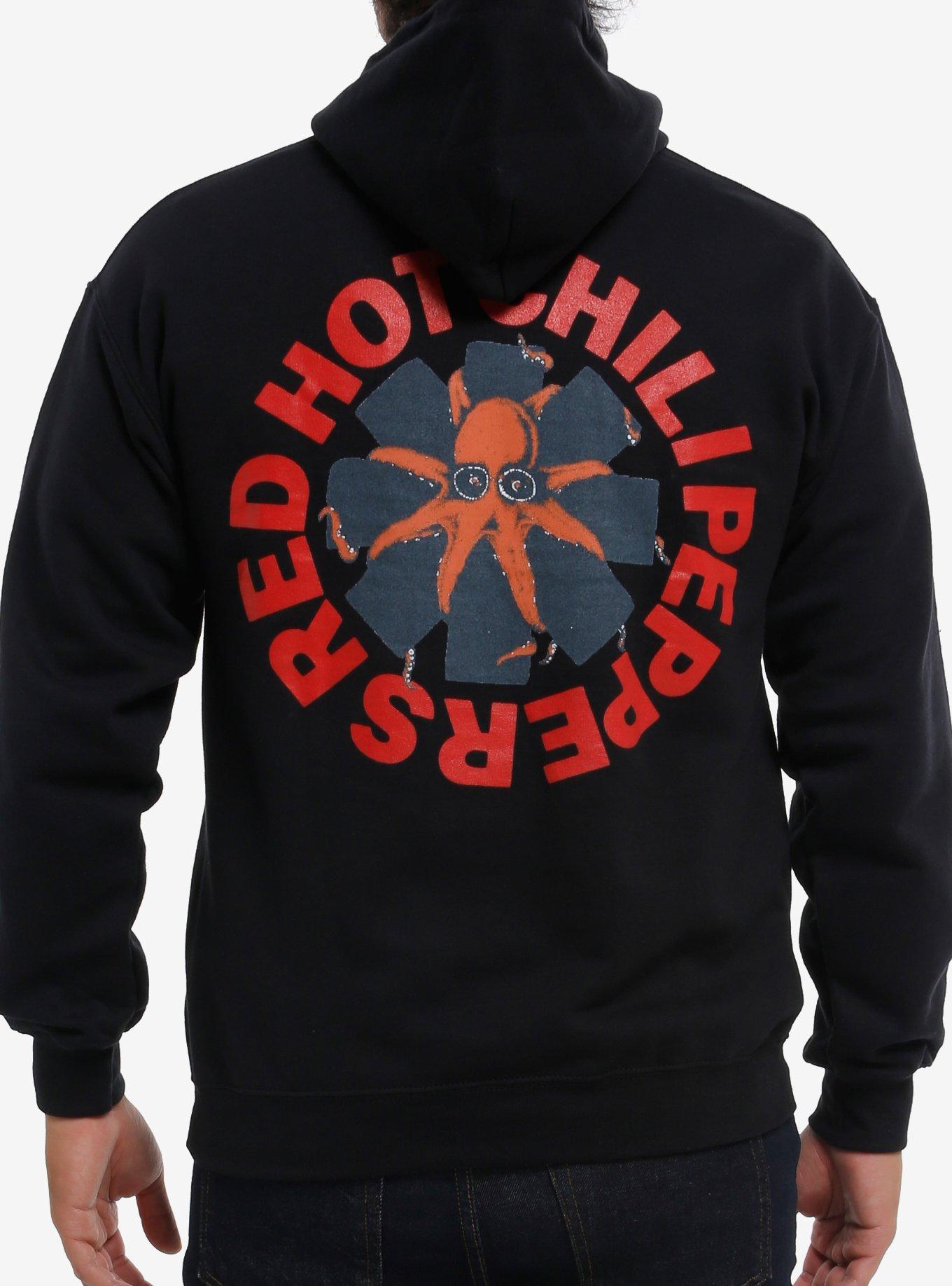 Red Hot Chili Peppers Octopus Logo Hoodie, , hi-res