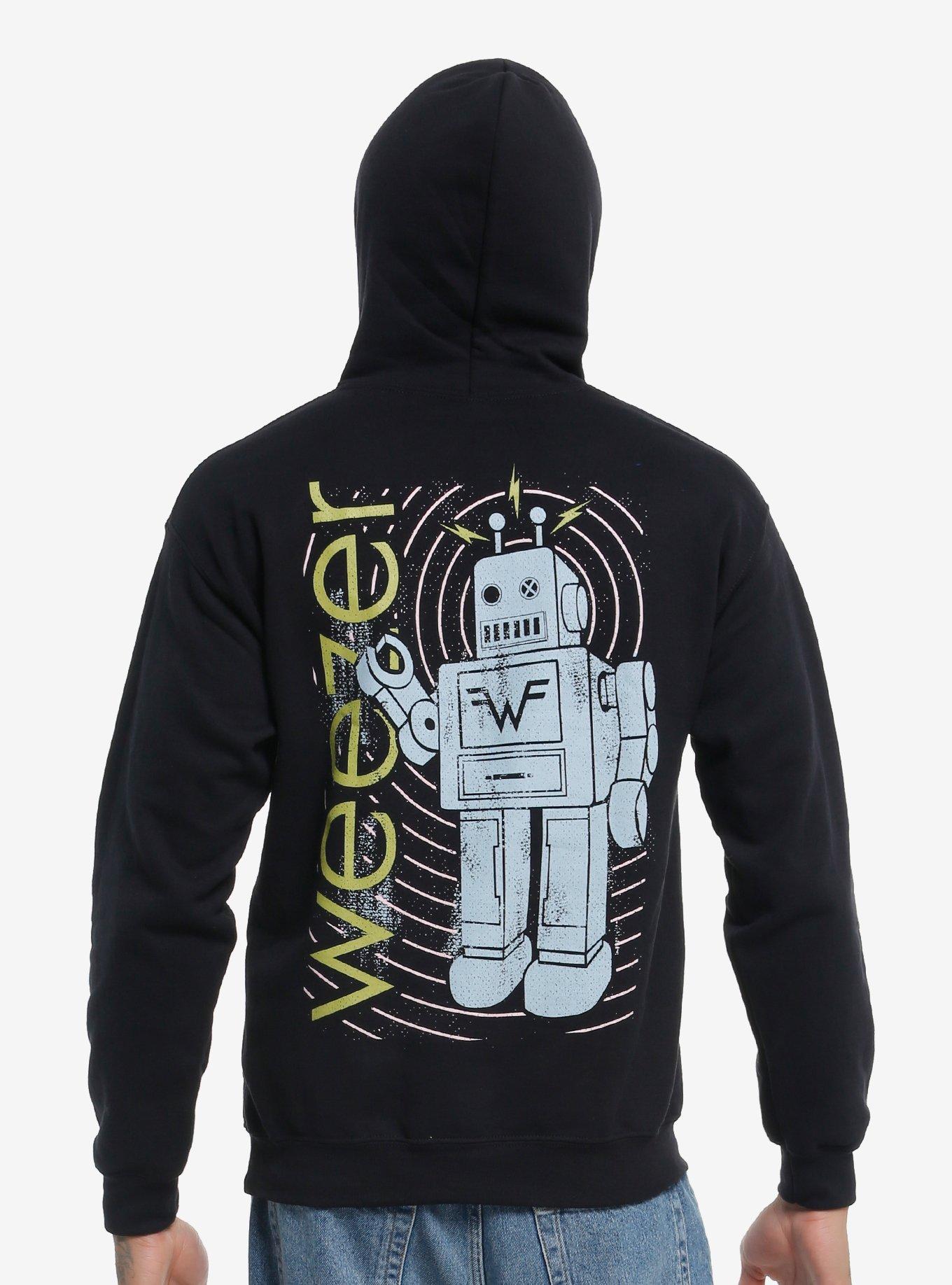 Weezer Robot Hoodie, , hi-res