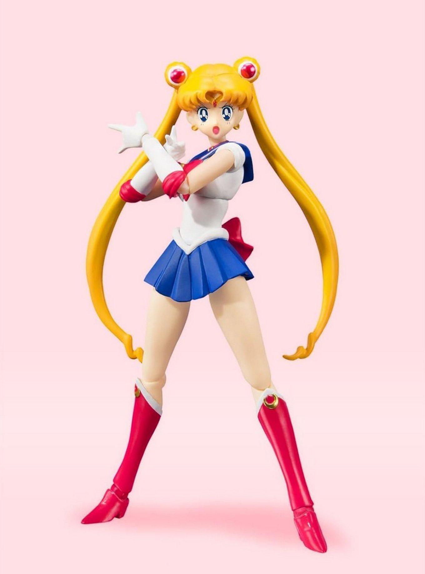 Sailor Moon S.H.Figuarts Sailor Moon (Animation Color Edition) Action Figure, , alternate - view 3