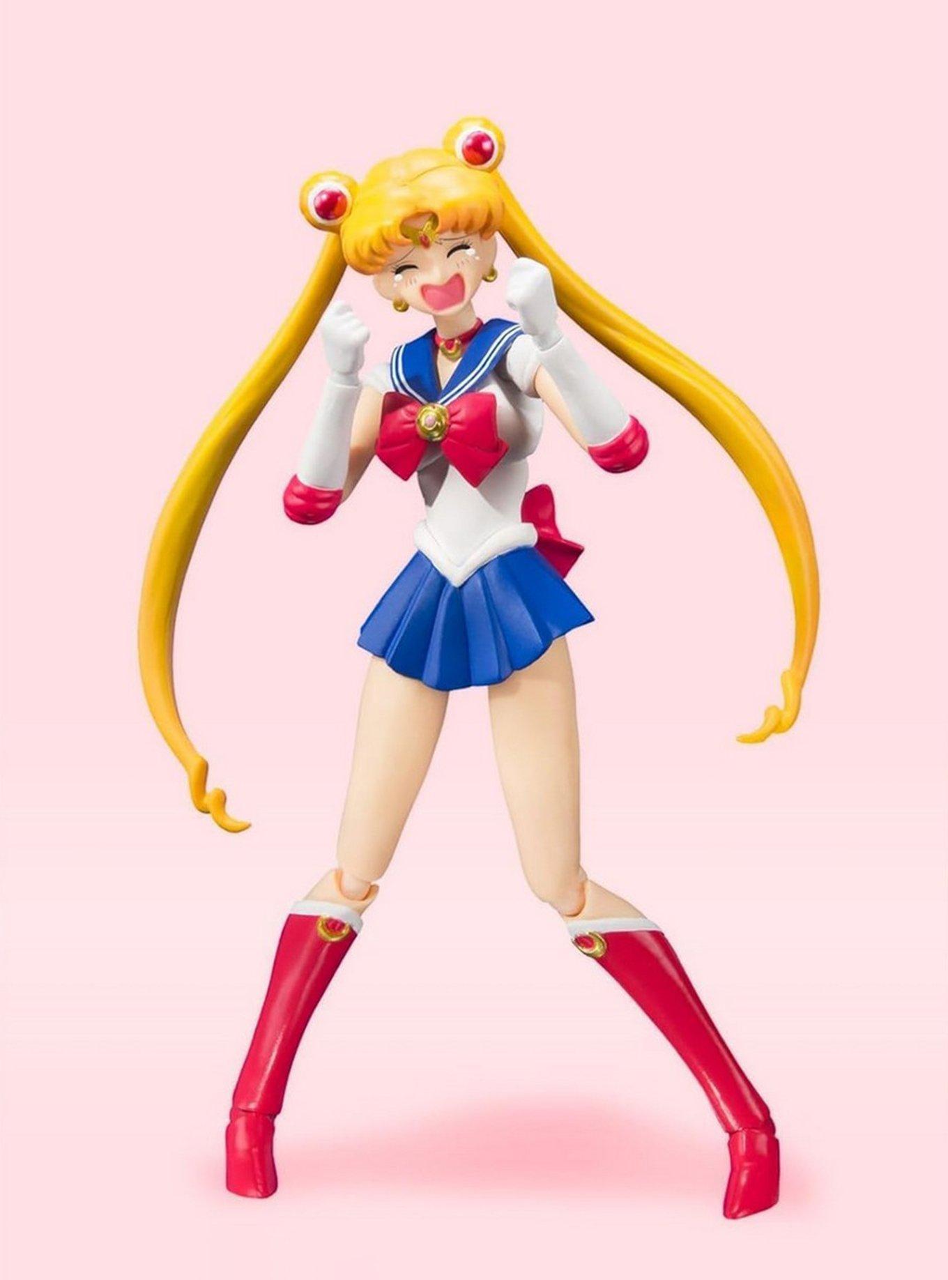 Sailor Moon S.H.Figuarts Sailor Moon (Animation Color Edition) Action Figure, , alternate - view 4