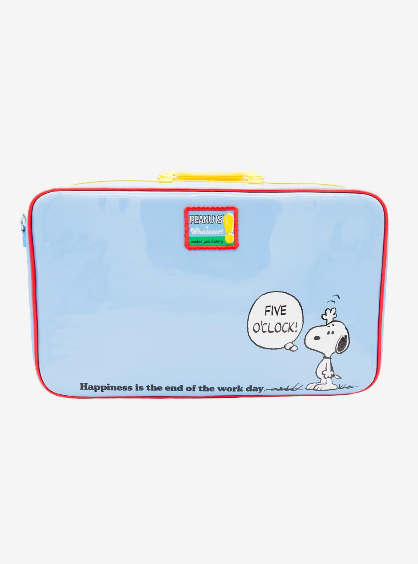 Whatever! Makes You Happy Peanuts Snoopy Out To Lunch Lunchbox, , hi-res