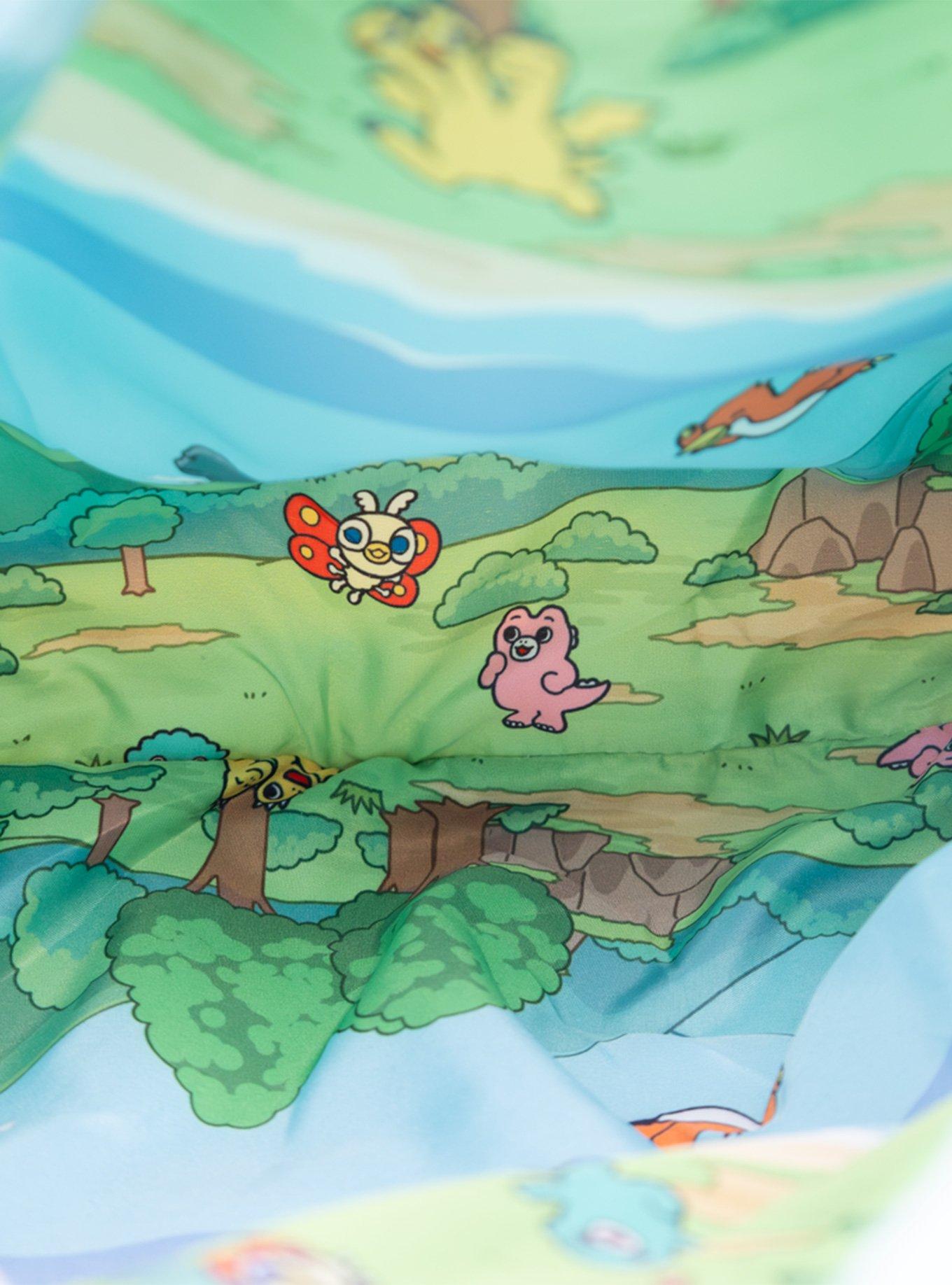 Whatever! Makes You Happy Chibi Godzilla Raids Again Father & Son Padded Figural Tote Bag, , alternate