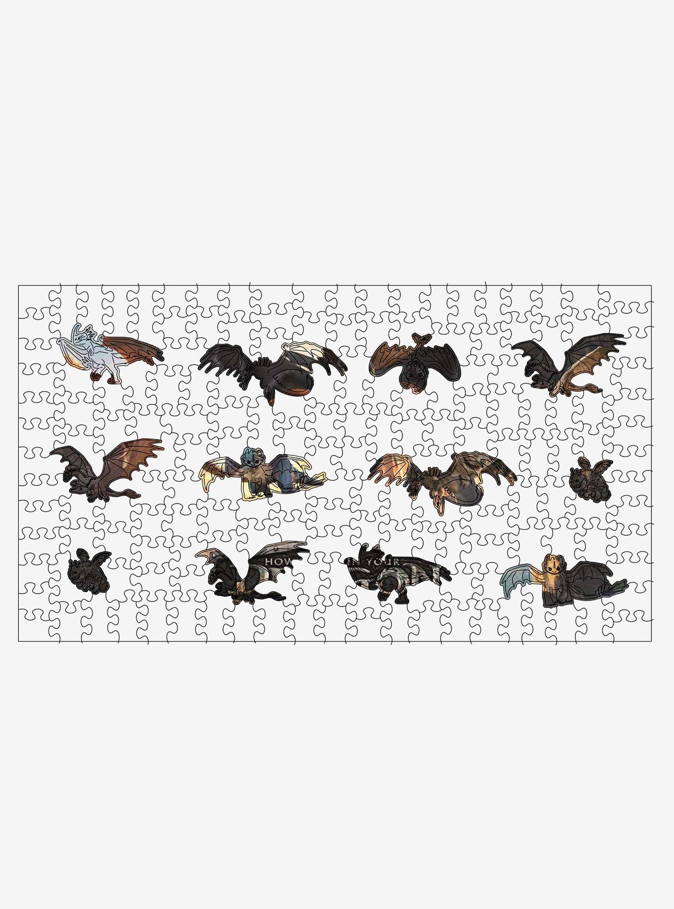 How To Train Your Dragon Wooden Puzzle, , hi-res